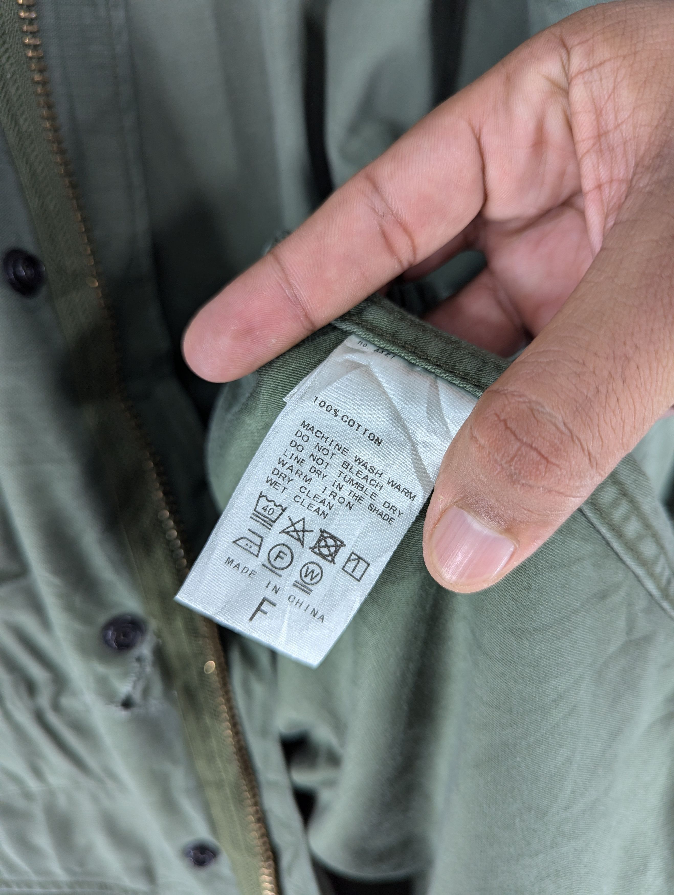 Japanese Brand × Journal Standard Journal Standard Green Army Vest Zipper Jacket Size US L / EU 52-54 / 3 - 13 Thumbnail