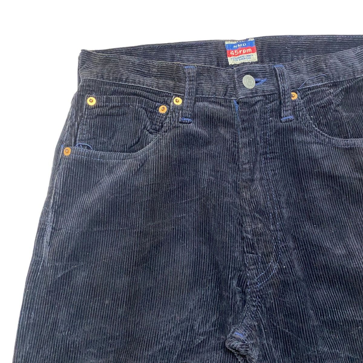 45rpm 45rpm Black Corduroy Pants Size US 29 - 6 Thumbnail
