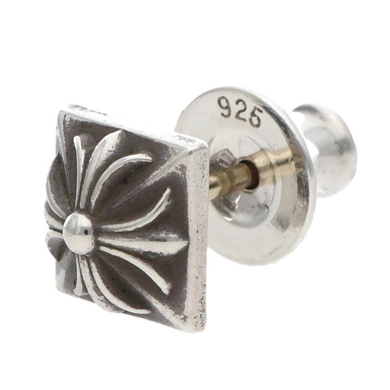Chrome Hearts Chrome Hearts Silver Pyramid Stud Earring Size ONE SIZE - 1 Thumbnail