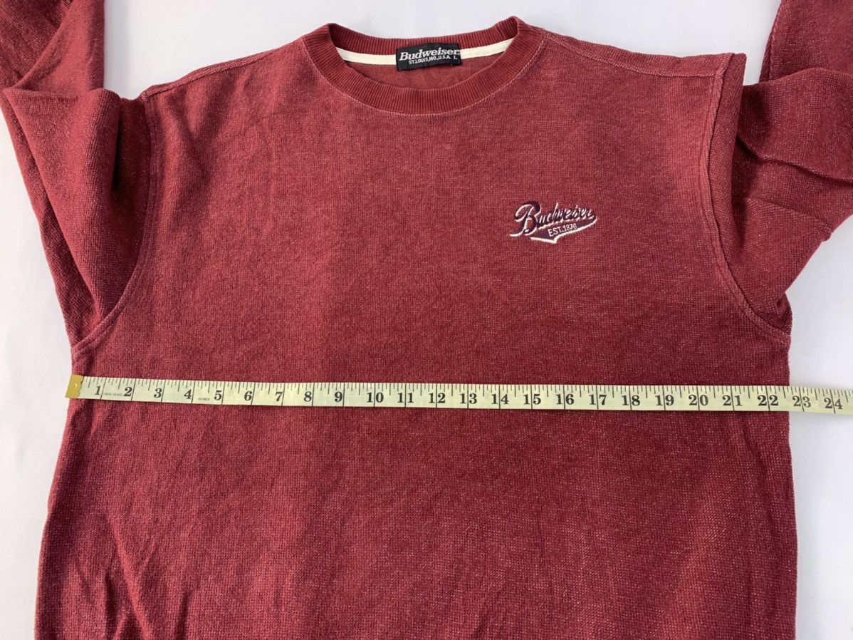 Budweiser 90s Budweiser St. Louis Embroidery Logo Crewneck Size US L / EU 52-54 / 3 - 8 Thumbnail