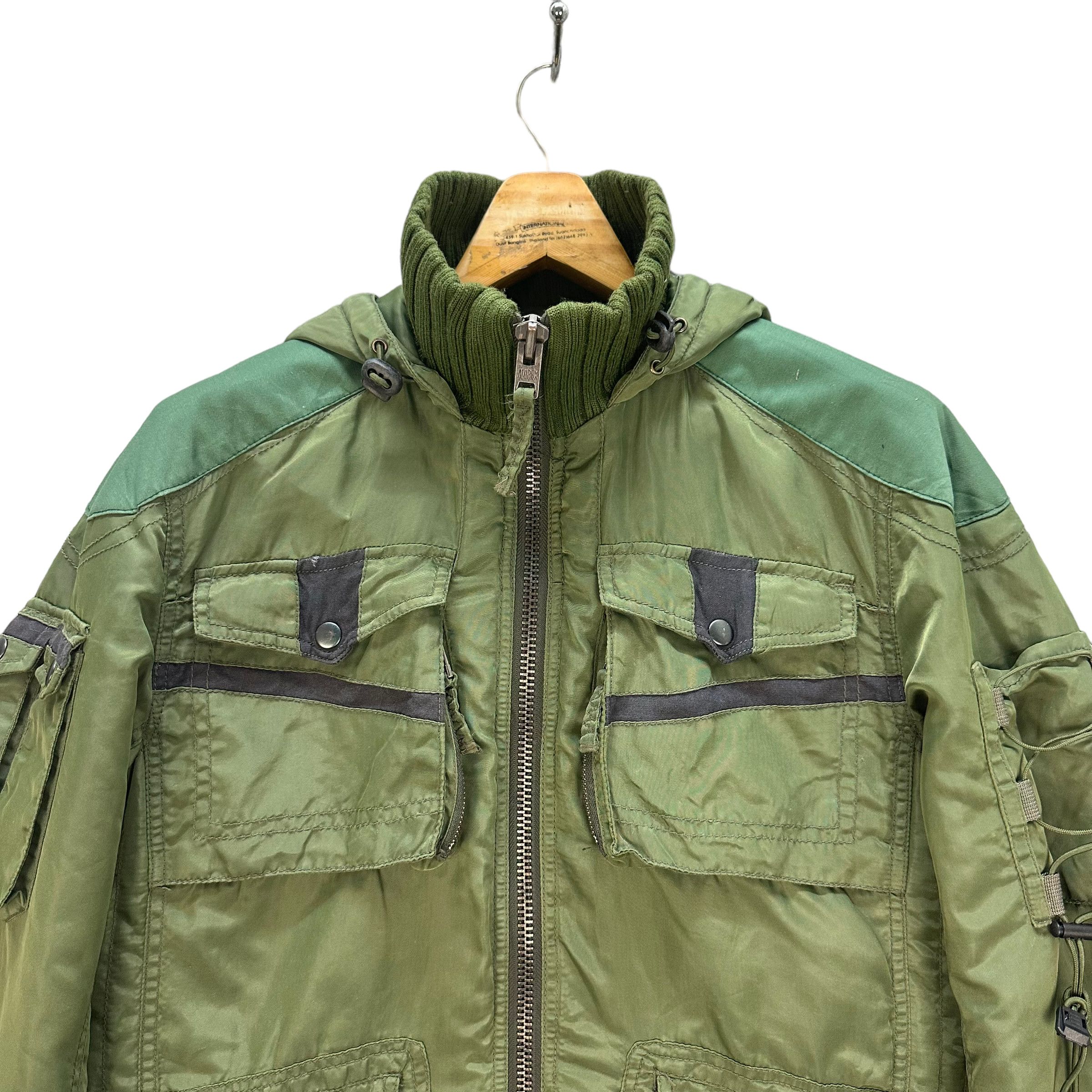 Avirex AVIREX VARSITY AEROSPACE MULTIPOCKER HOODIE JACKET #8462-010 Size US L / EU 52-54 / 3 - 2 Thumbnail