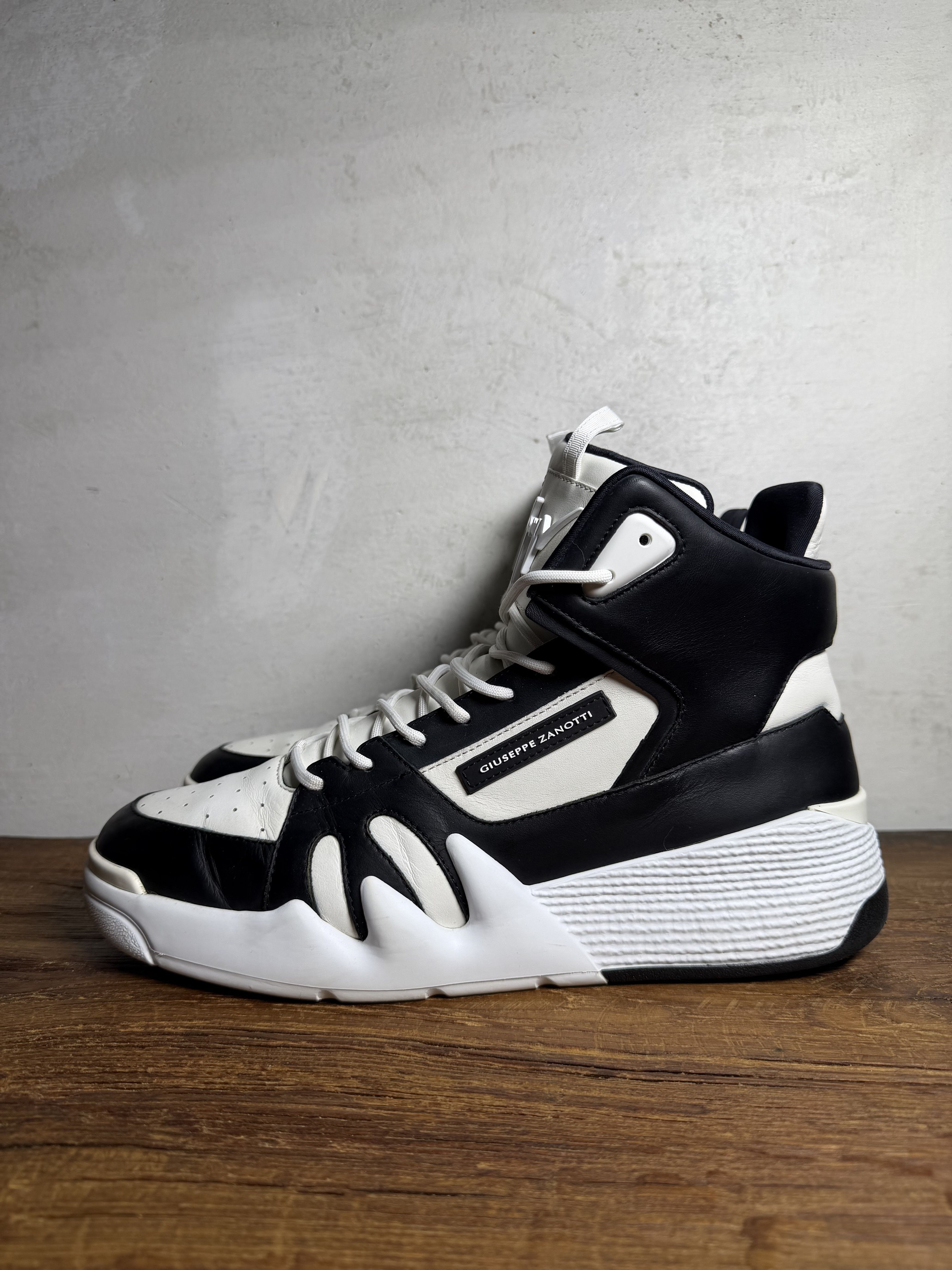 Giuseppe Zanotti Giuseppe Zanotti Talon high-top Sneakers Size US 12 / EU 45 - 2 Thumbnail