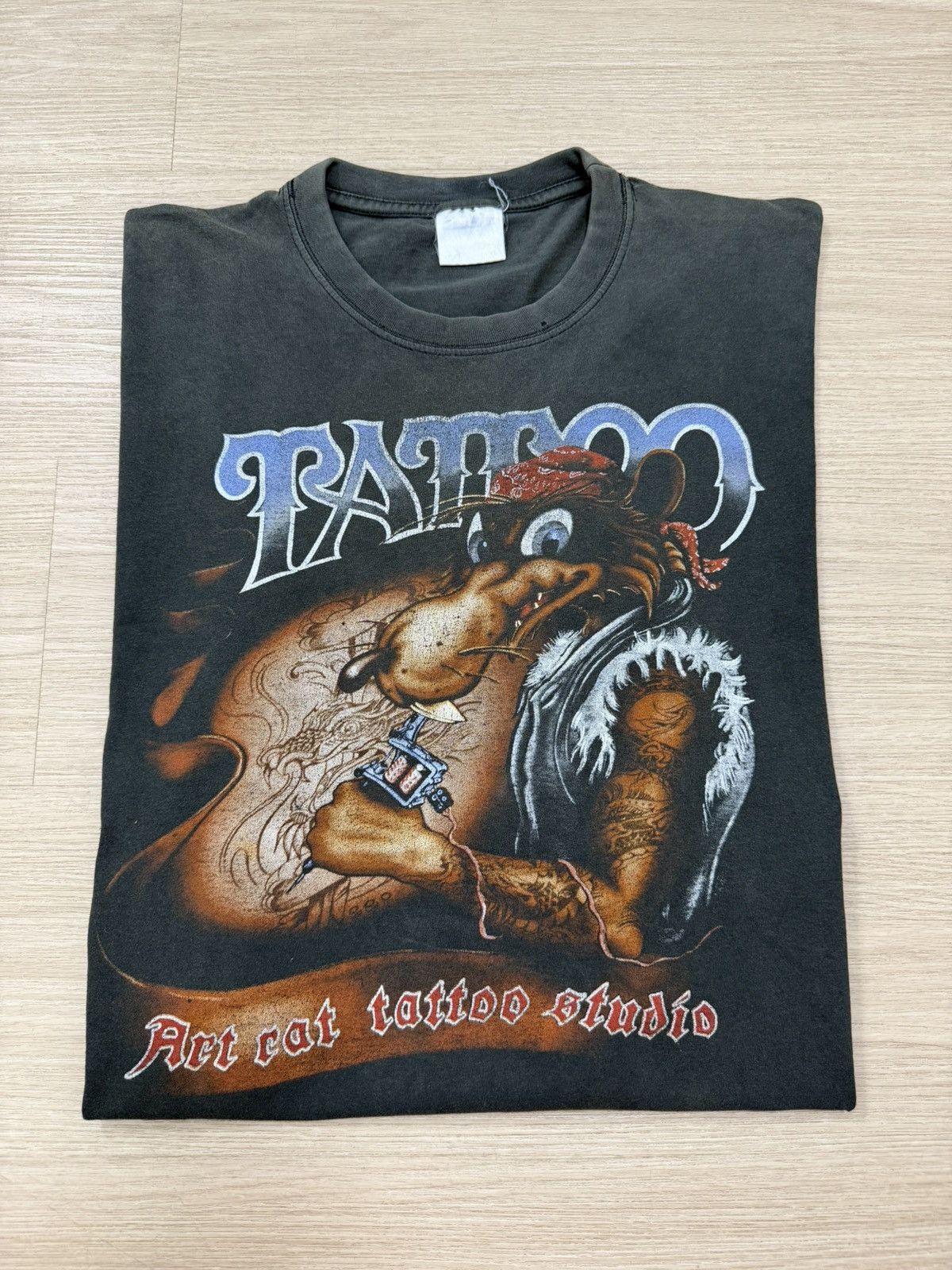 Other Vintage 90s tattoo tee Size US XL / EU 56 / 4 - 1 Thumbnail