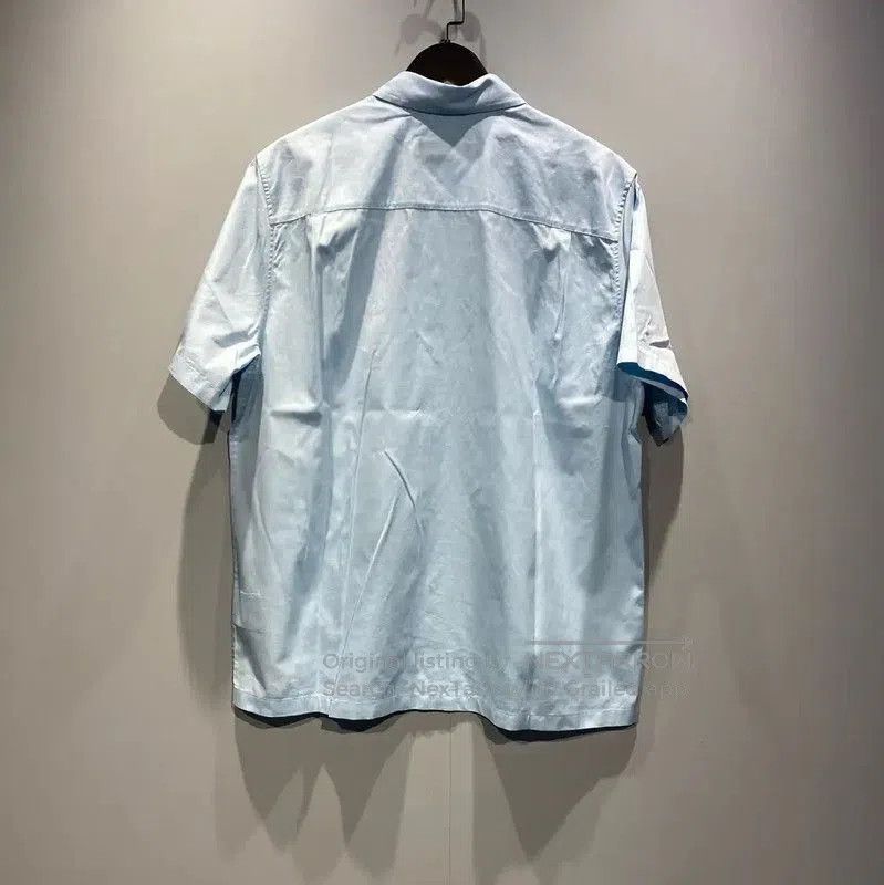 Louis Vuitton Louis Vuitton Blue Cotton Men's T. Size US M / EU 48-50 / 2 - 2 Thumbnail