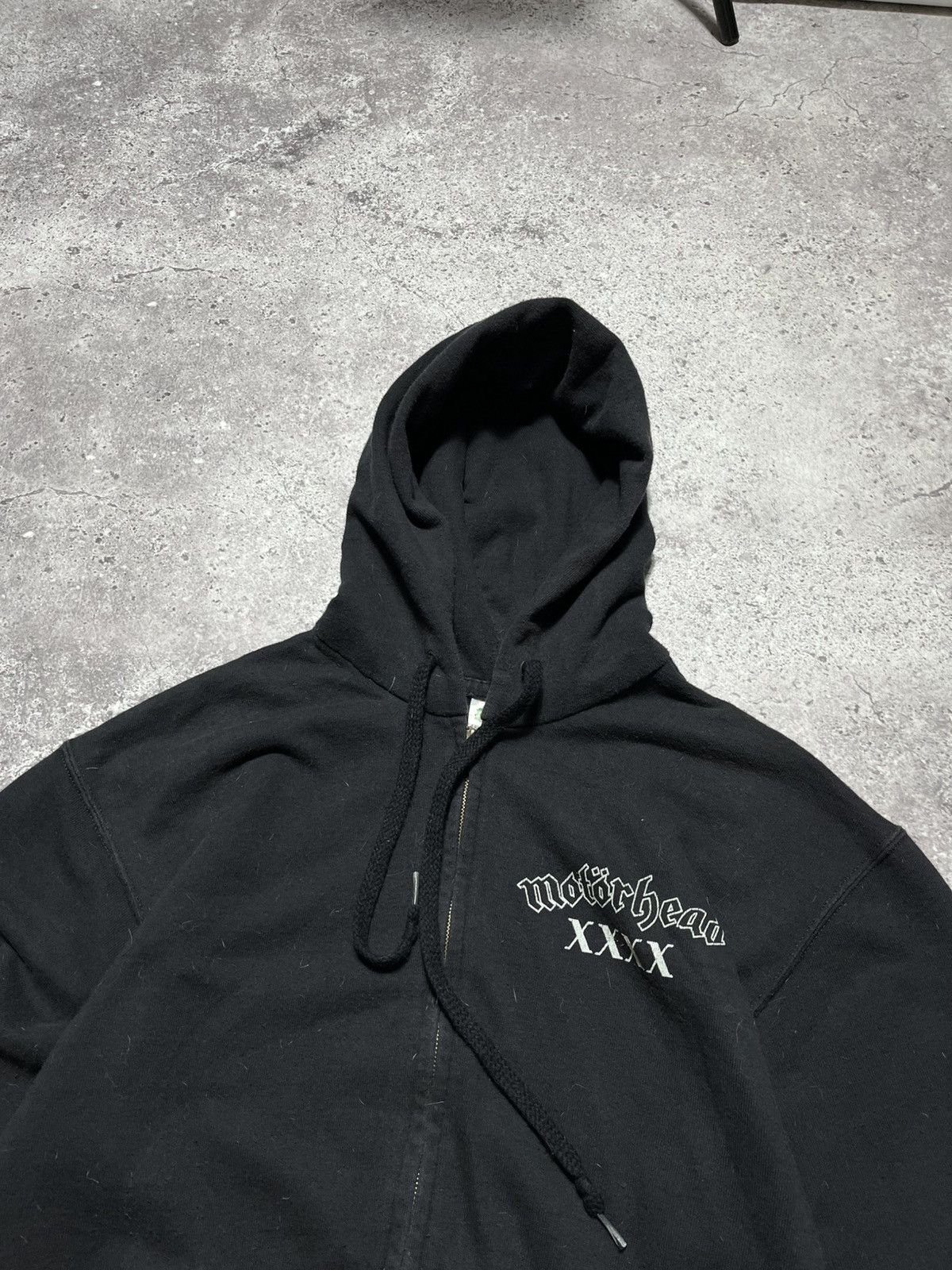 Vintage Vintage MOTORHEAD"Bad Magic"Rock band Faded black Zip Hoodie Size US M / EU 48-50 / 2 - 3 Thumbnail