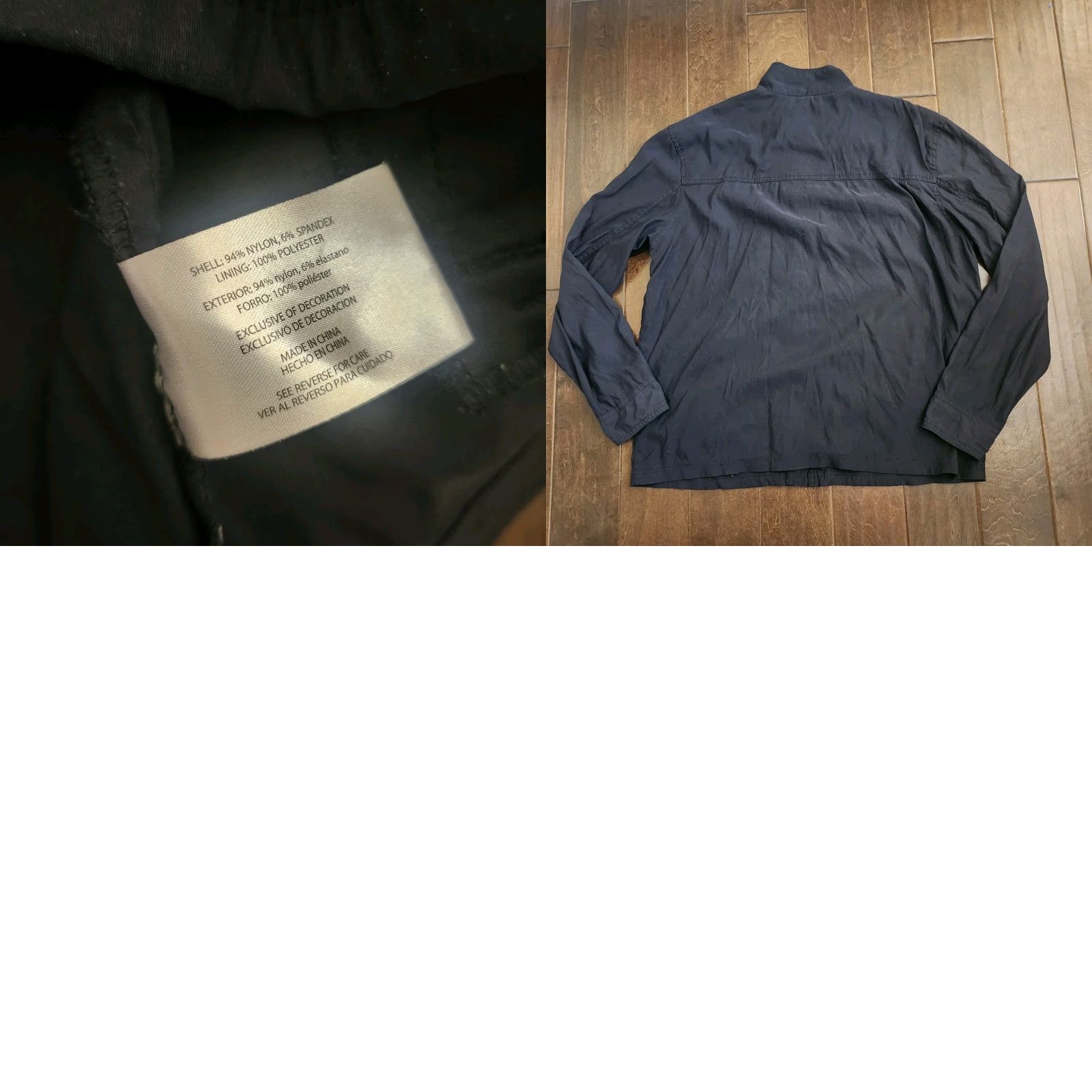 Orvis Orvis Mens Large Black Full Zip Lightweight Jacket Nylon Outdoor Casual Jacket Size US L / EU 52-54 / 3 - 10 Thumbnail