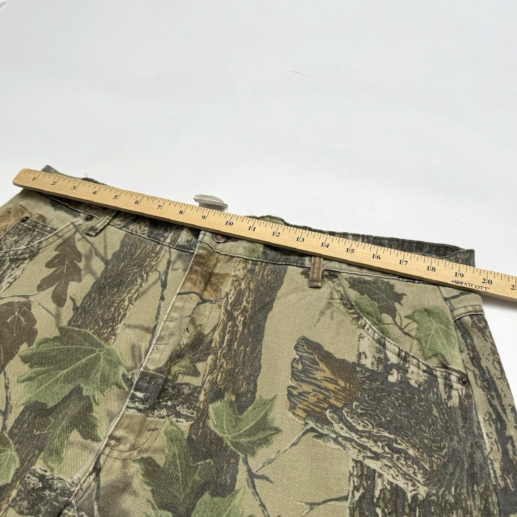 AMO VINTAGE Duxbak Real Tree Camo Pants Men's 40x32 Khakis Camouflage USA 80s Straight Inseam 32 Size US 40 / EU 56 - 7 Thumbnail