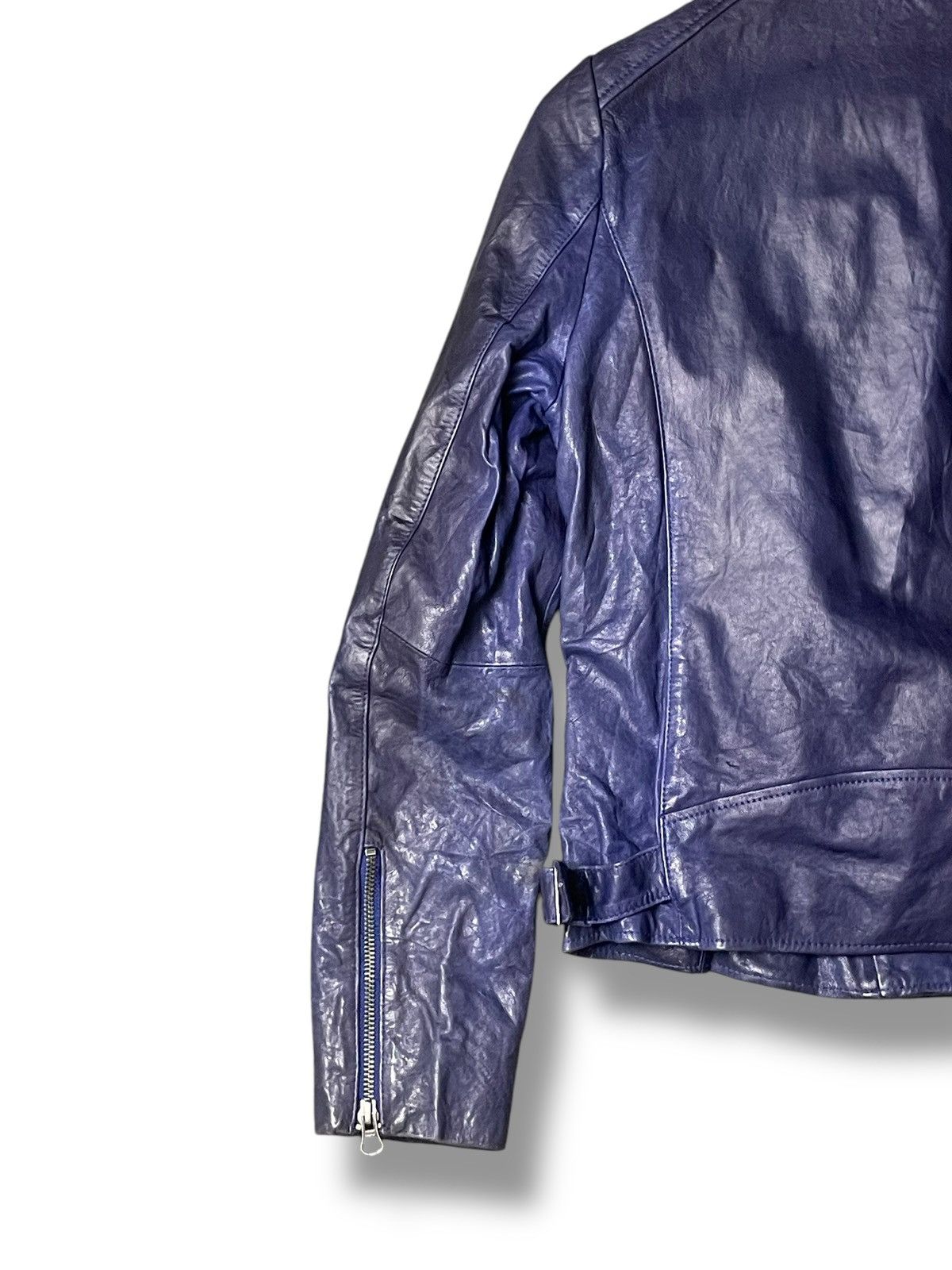 Japanese Brand Japanese Brand Cropped Leather Jacket (54) Size US XXS / EU 40 - 11 Thumbnail