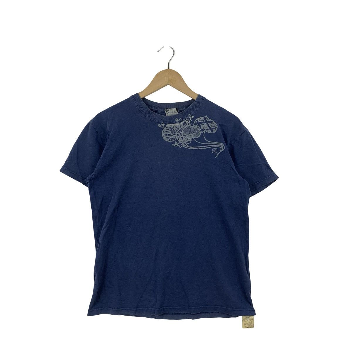 Takeo Kikuchi TAKEO KIKUCHI TOKYO COLLECTION Botanial Pattern Tee Shirt Size US S / EU 44-46 / 1 - 3 Thumbnail