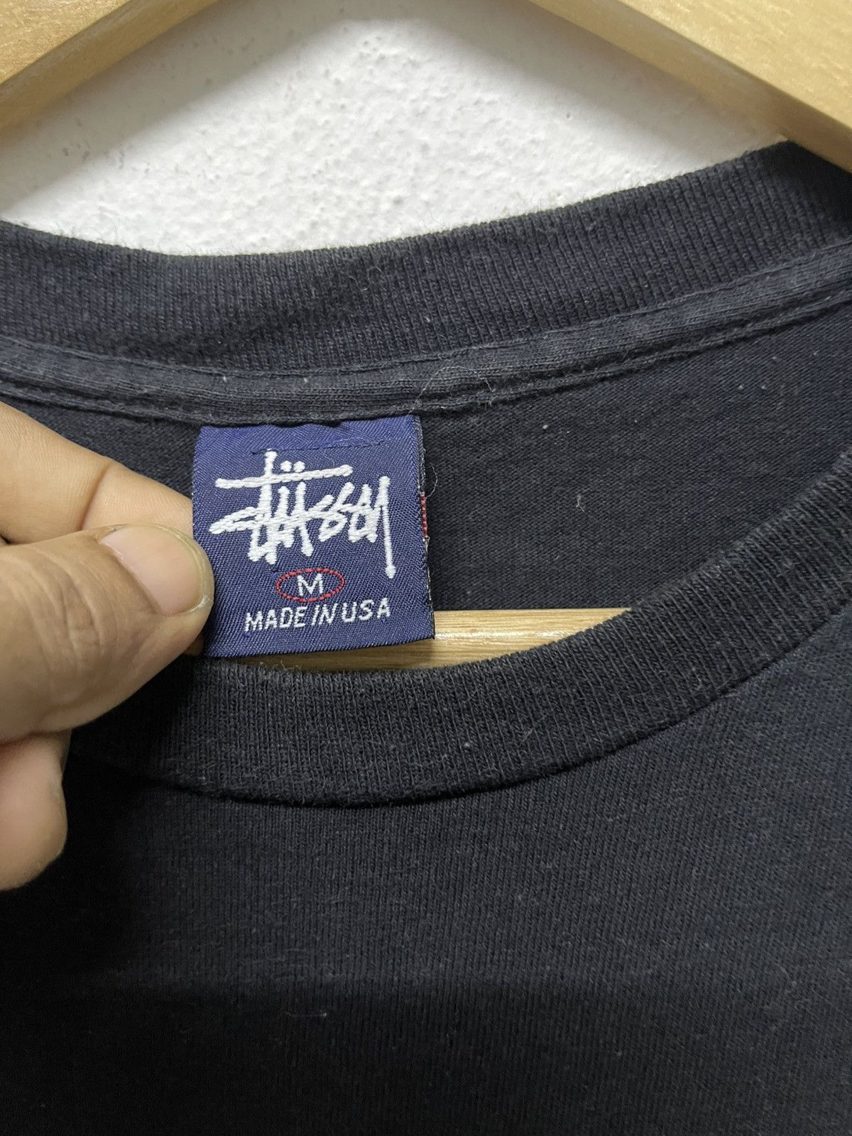 Stussy RARE VINTAGE 90s STUSSY FLORAL TSHIRT SINGLE STITCH Size US M / EU 48-50 / 2 - 8 Thumbnail
