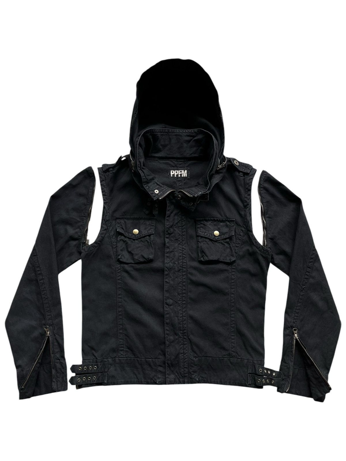 If Six Was Nine PPFM Punk Bondage Jacket Lgb Style Size US L / EU 52-54 / 3 - 1 Thumbnail