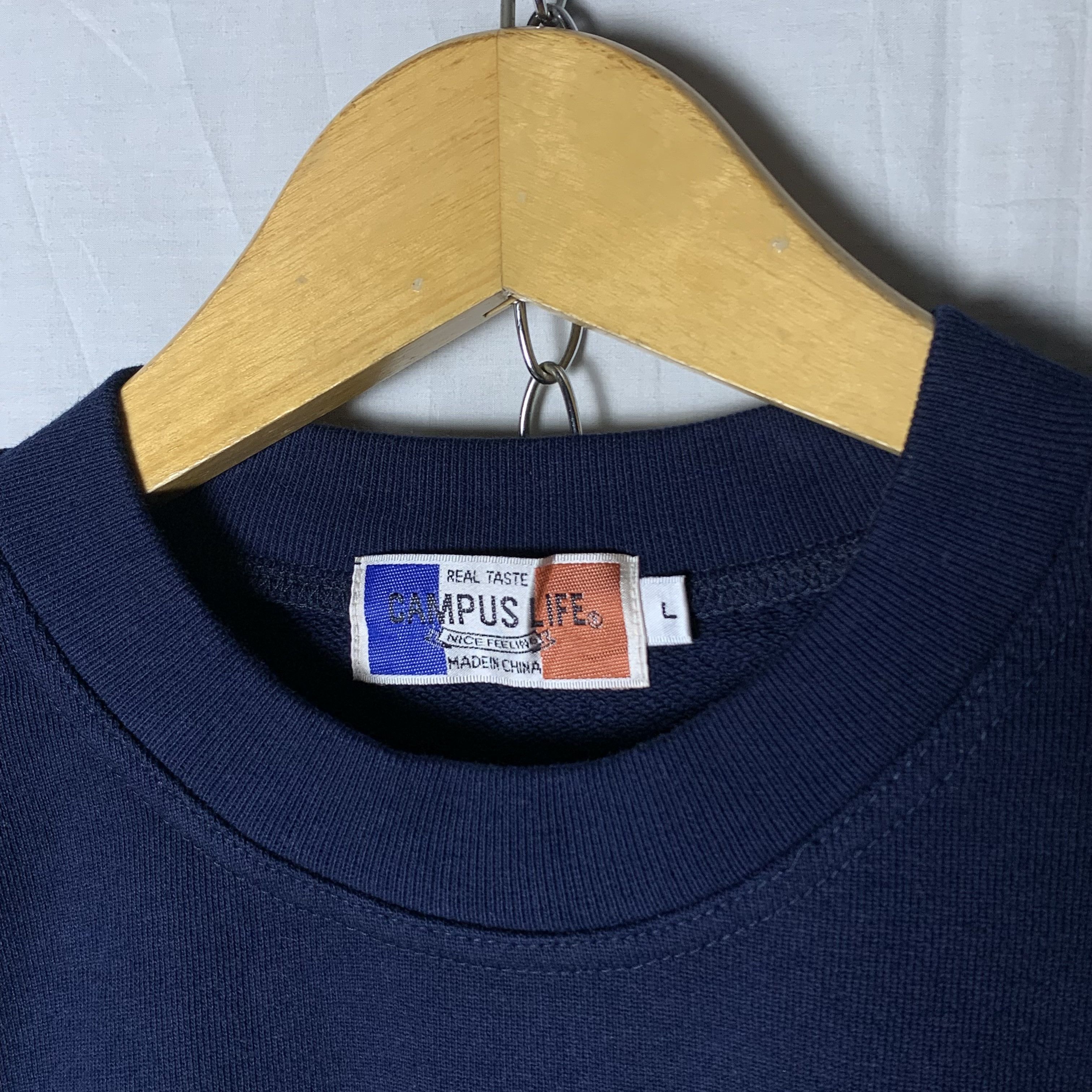 Vintage Vintage 90s Campus Life Sweatshirt Crewneck Size US M / EU 48-50 / 2 - 5 Thumbnail
