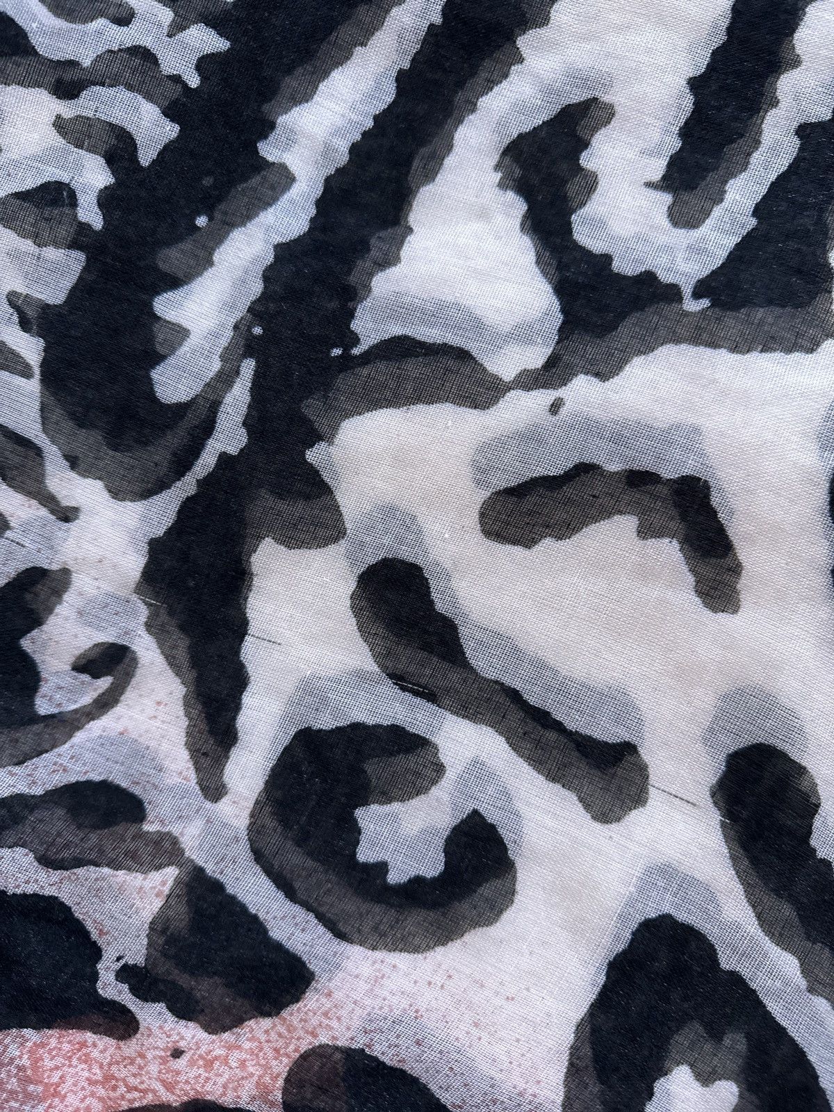 Vintage Vintage Scarf Skull Full Print Alexander McQueen style 90s Size ONE SIZE - 9 Thumbnail
