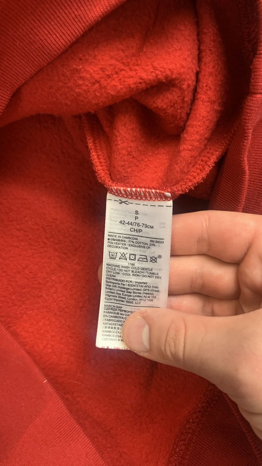 Gap × Vintage Vintage Gap Hoodie, y2k style Size US M / EU 48-50 / 2 - 6 Thumbnail