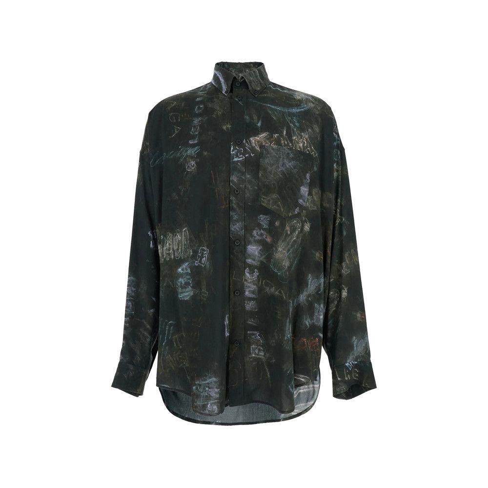 Balenciaga Balenciaga BLACK Shirts Size US L / EU 52-54 / 3 - 1 Thumbnail