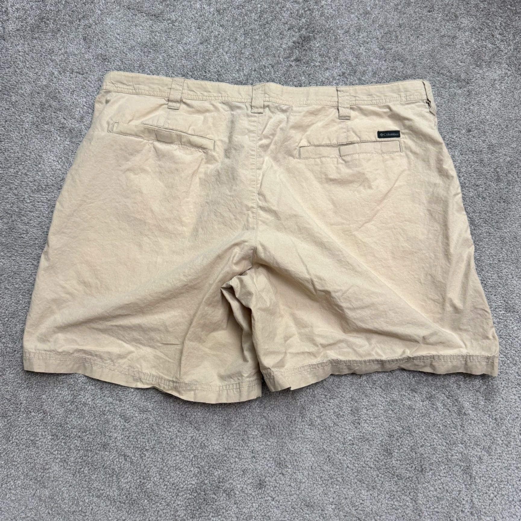 Vintage VINTAGE Columbia Bermuda Shorts Womens Plus 42 Waist 7.5 Inseam Casual Cotton Blend Brown Summer Classic Size 28" / US 6 / IT 42 - 2 Thumbnail