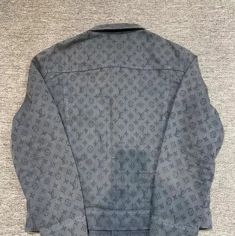Louis Vuitton Louis Vuitton Denim Jacket in Blue . Size US M / EU 48-50 / 2 - 2 Thumbnail