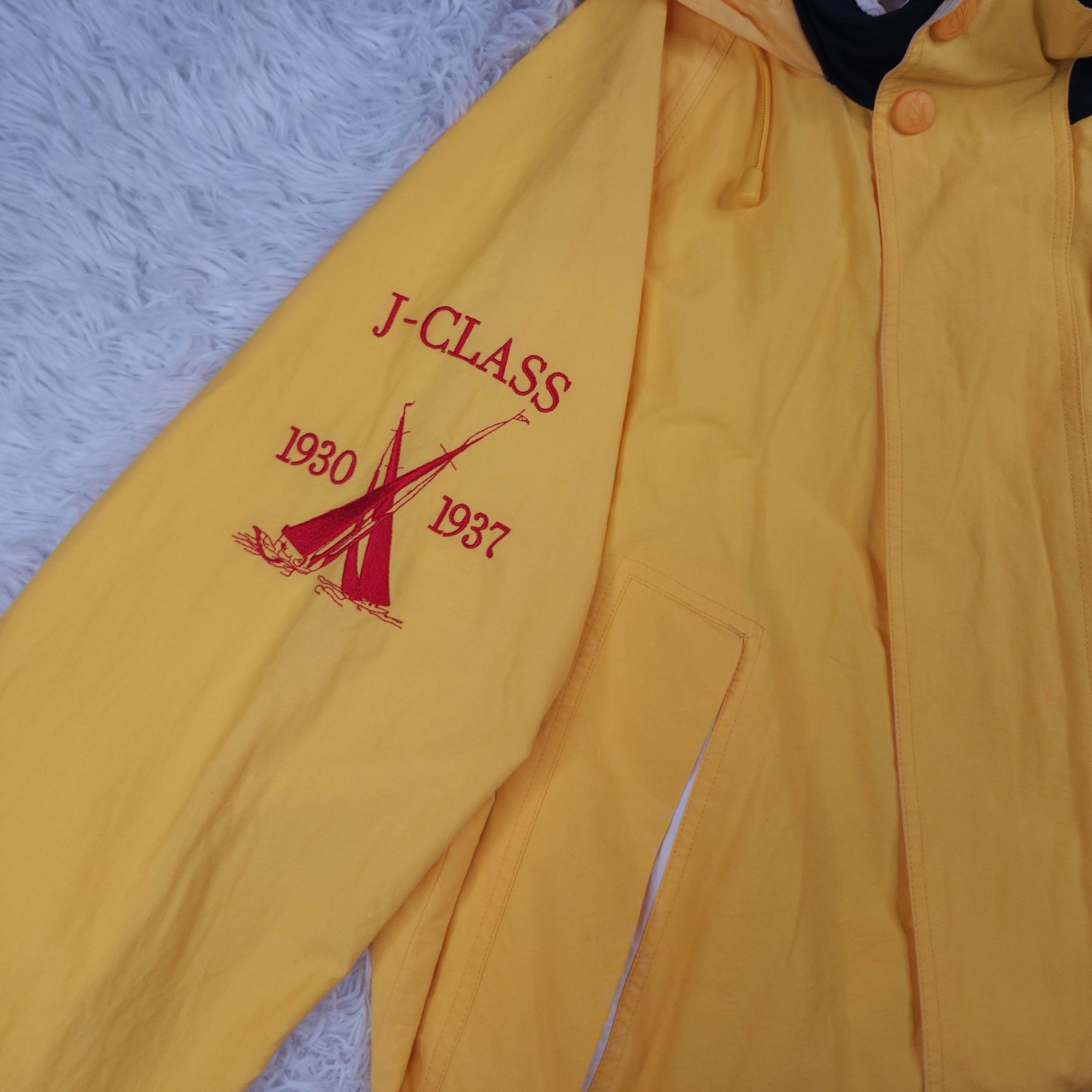 Nautica Vintage Nautica full zip yellow anorak jacket Size US XL / EU 56 / 4 - 5 Thumbnail