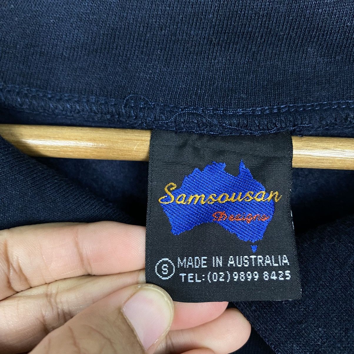 Japanese Brand Vintage Hoodie Samsousan Made in Australia Big Logo Size US M / EU 48-50 / 2 - 17 Thumbnail