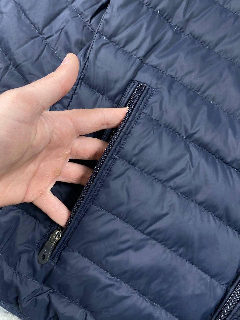 Armani Armani Jeans Down Jacket Men Size 50 Blue Size US M / EU 48-50 / 2 - 7 Thumbnail