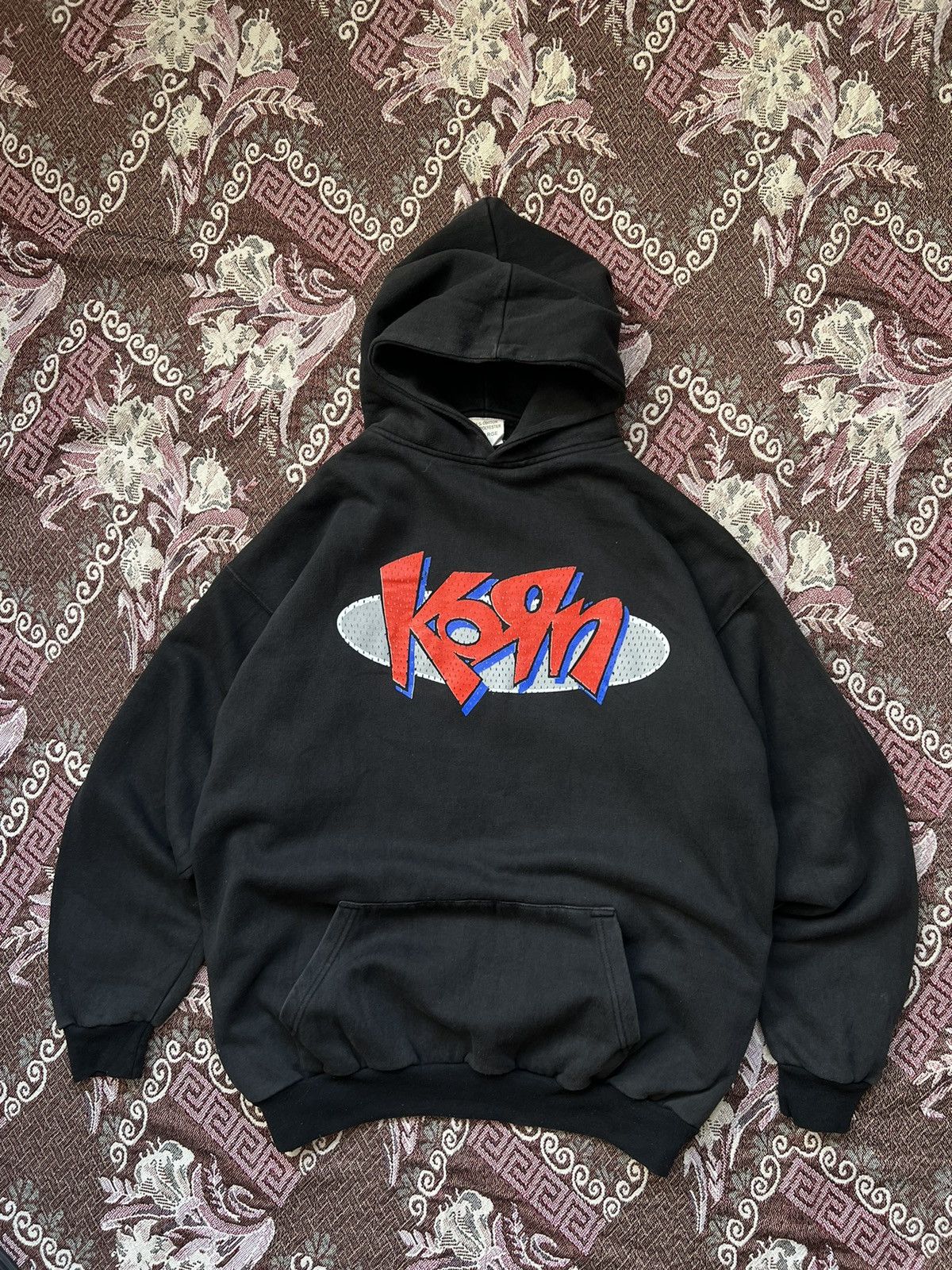 Band Tees × Vintage VERY RARE 90s Vintage Korn Hoodie Size US XL / EU 56 / 4 - 3 Thumbnail