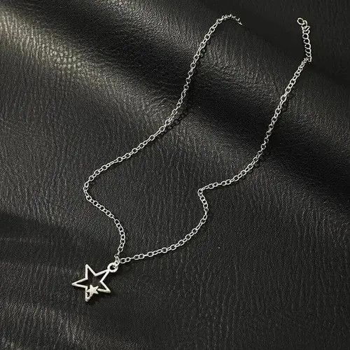 Jewelry × Vintage Vintage Pentagram Necklace Chain Size ONE SIZE - 1 Thumbnail