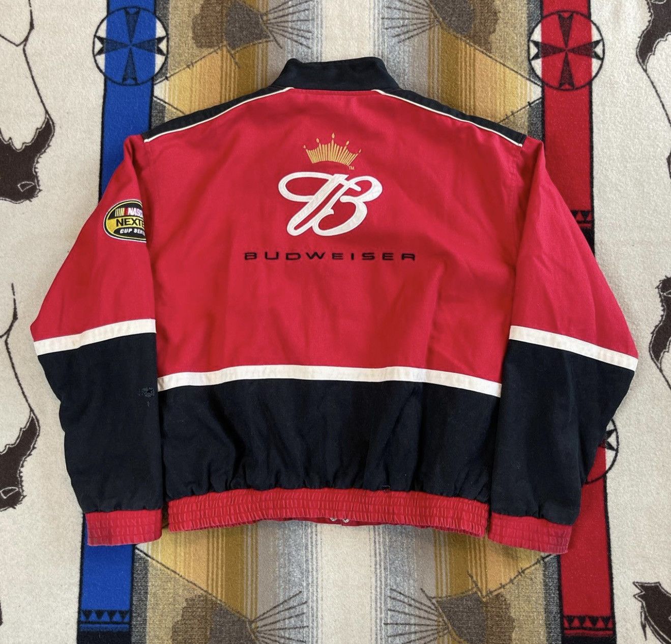 NASCAR × Vintage Vintage Racing Jacket Size US XL / EU 56 / 4 - 2 Thumbnail