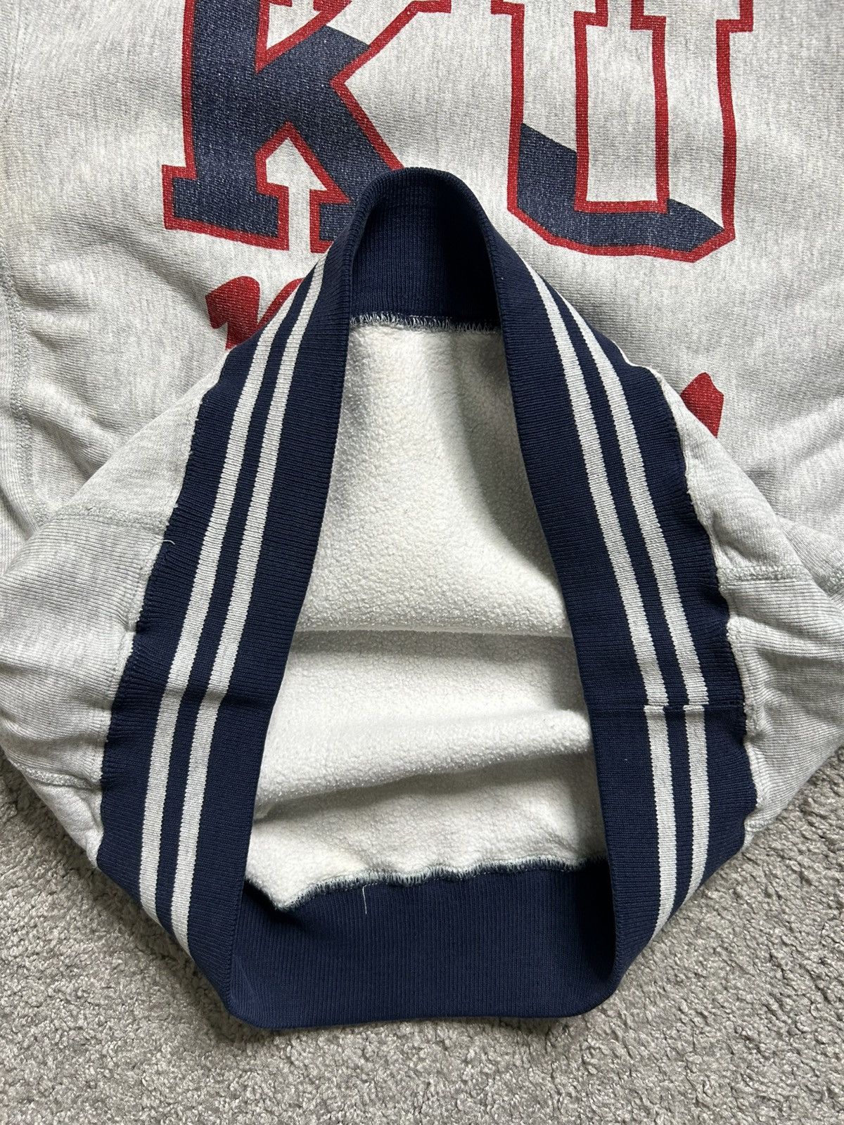 Champion Vintage 80s Reverse Weave Champion Sweatshirt Kansas Jayhawk Size US L / EU 52-54 / 3 - 5 Thumbnail