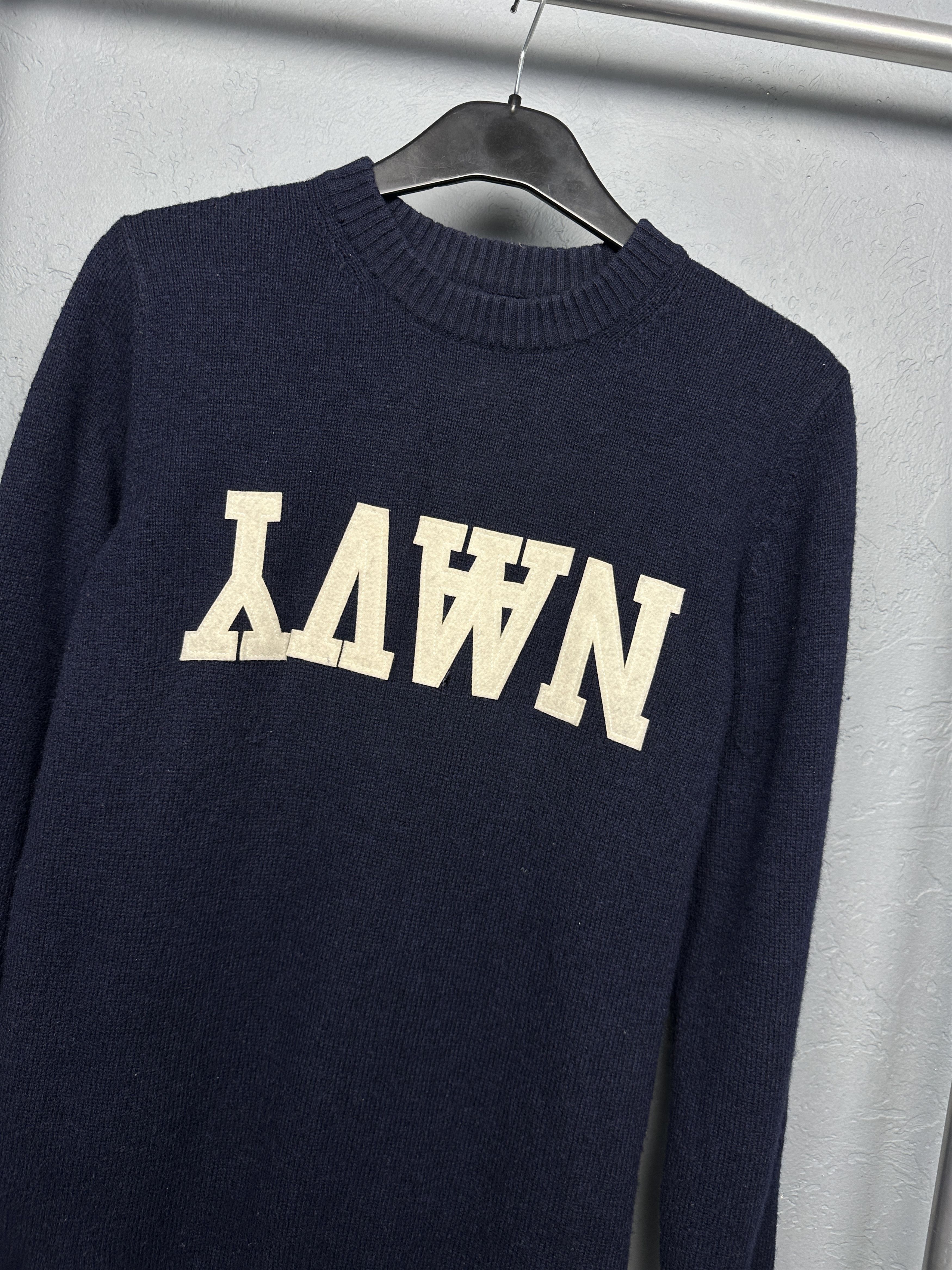 Wood Wood Wood Wood LAWN Mens Wool Knit Sweater Size US S / EU 44-46 / 1 - 2 Thumbnail