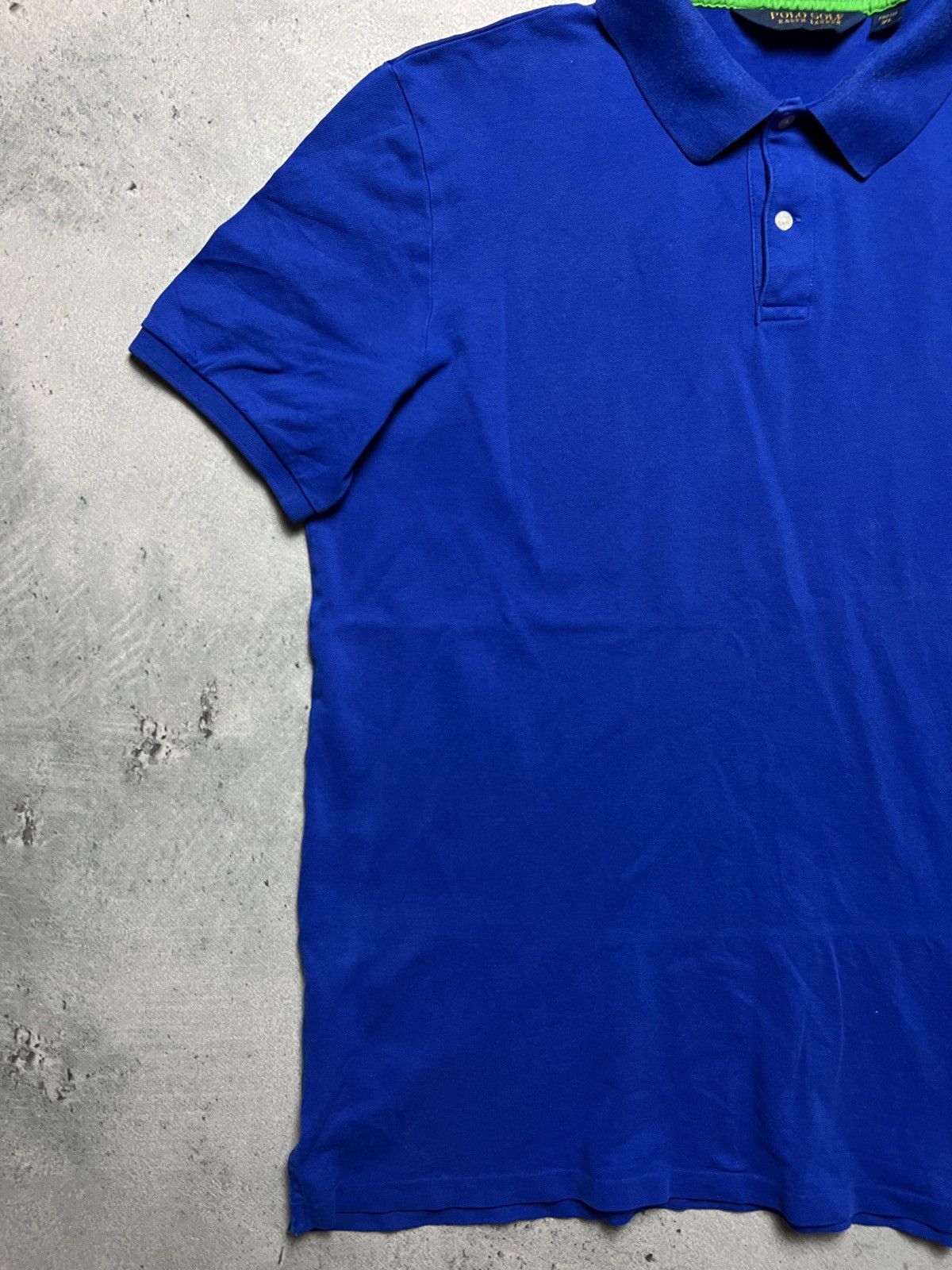 Polo Ralph Lauren Vintage Distressed Polo Ralph Lauren Big Logo Polo Tee Size US XL / EU 56 / 4 - 3 Thumbnail