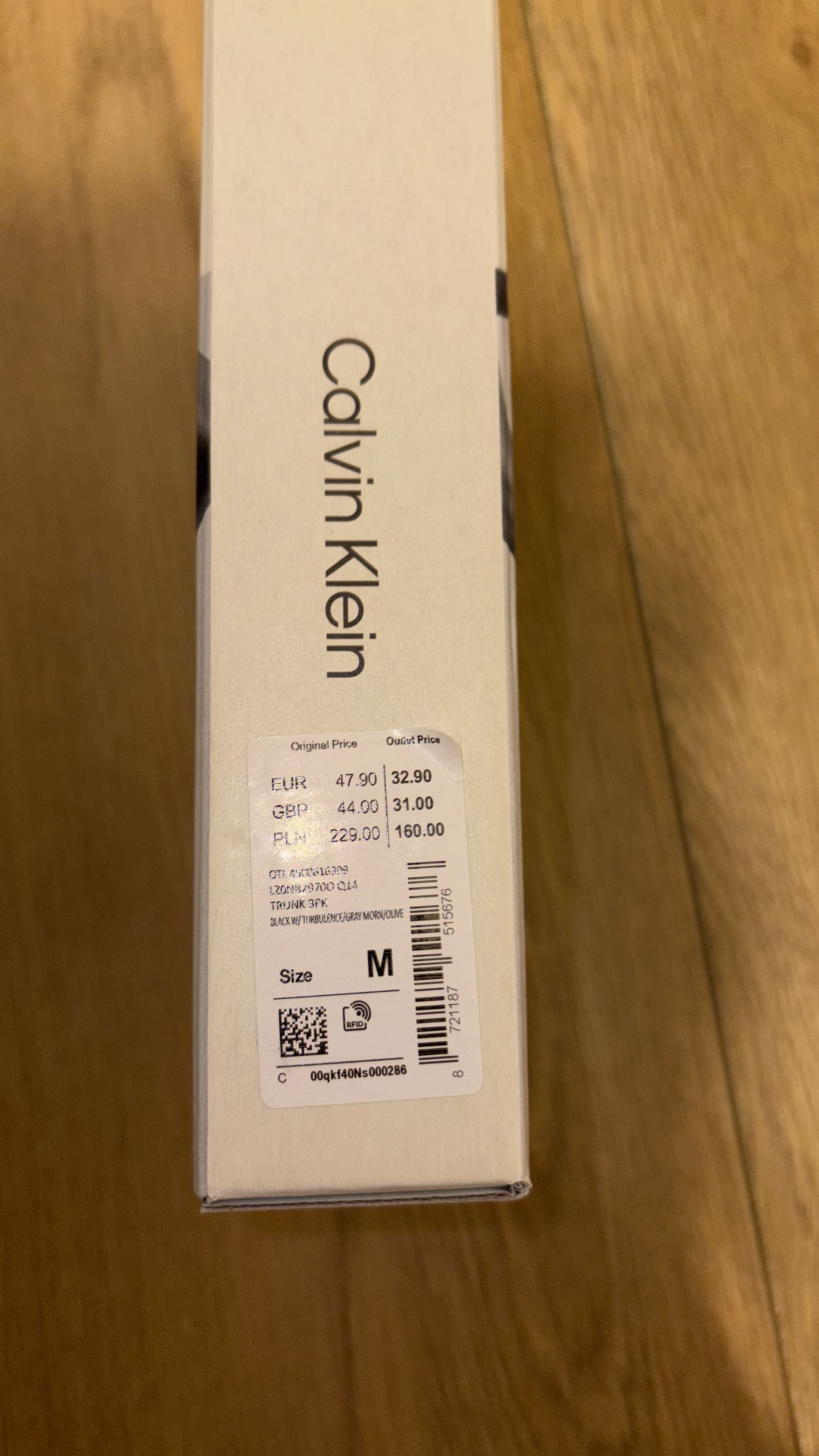 Calvin Klein Calvin Klein Trunks – 3 Pack Size 38 - 3 Thumbnail