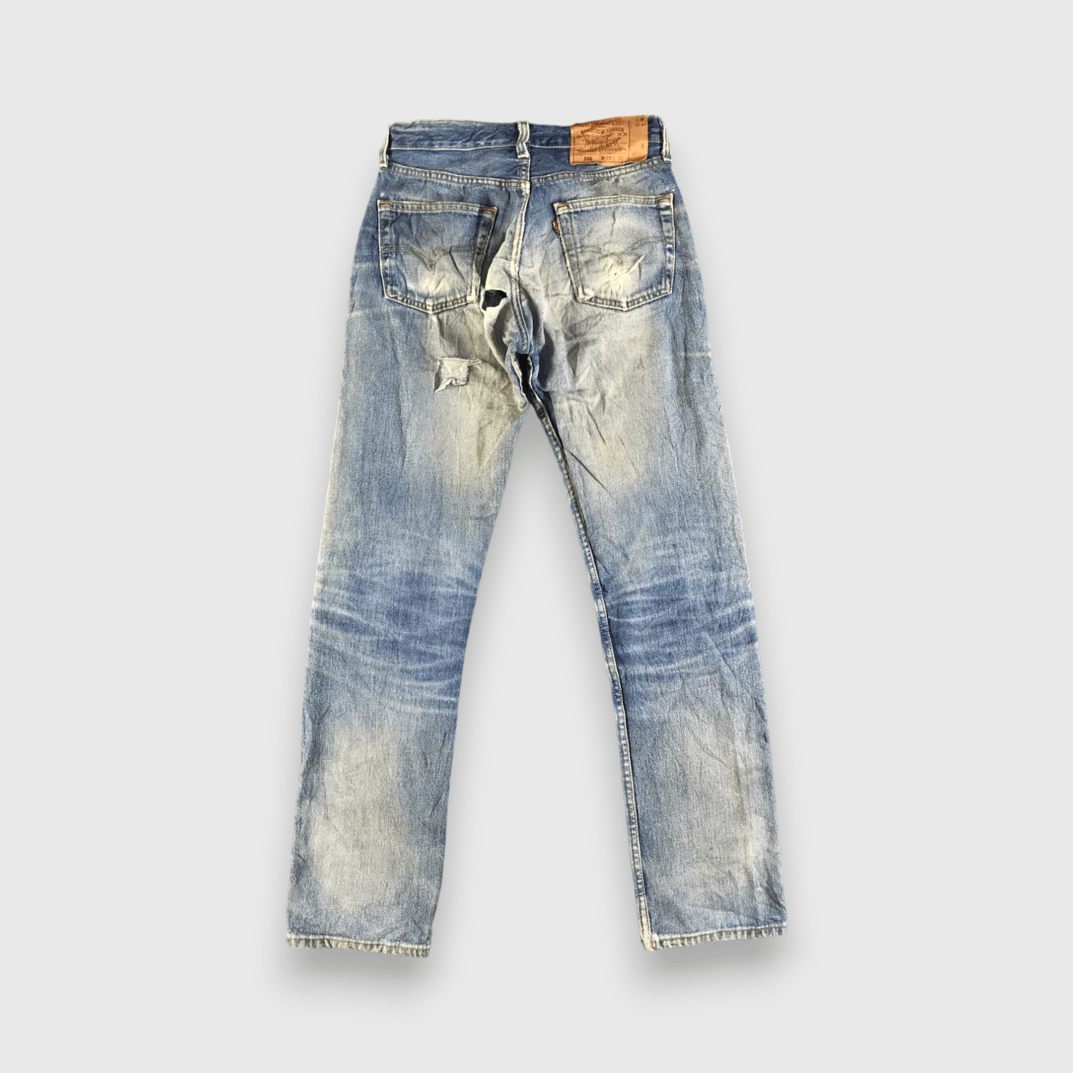 Levi's Vintage 90s Levis 501 Jeans-J4593 Size US 27 - 2 Thumbnail