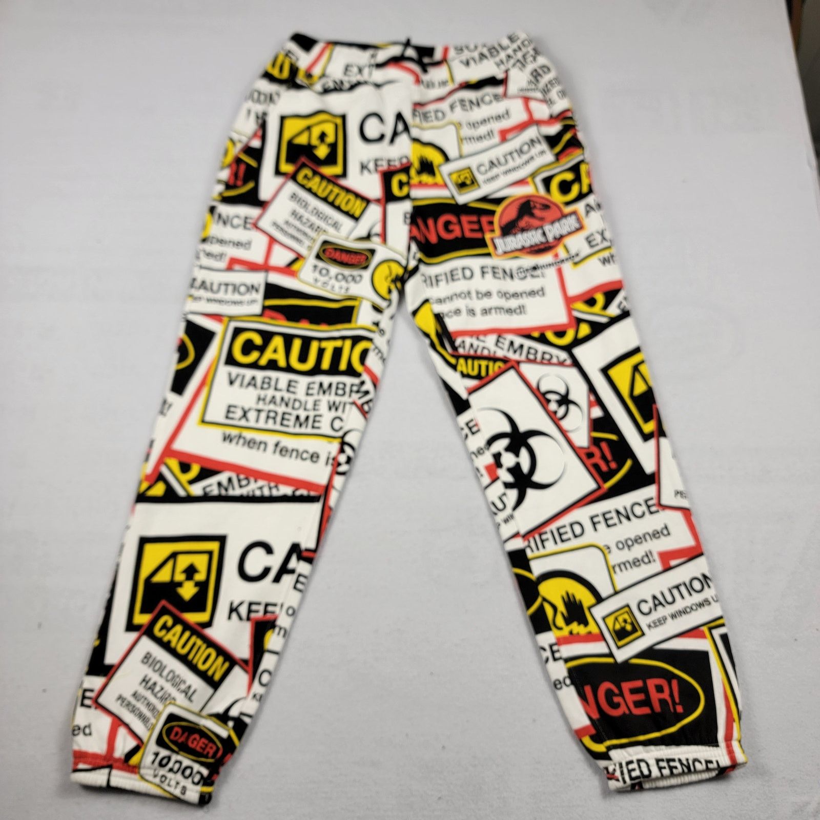 The Hundreds The Hundreds x Jurassic Park Mens Joggers White Sz M (826) Size US 34 / EU 50 - 1 Thumbnail