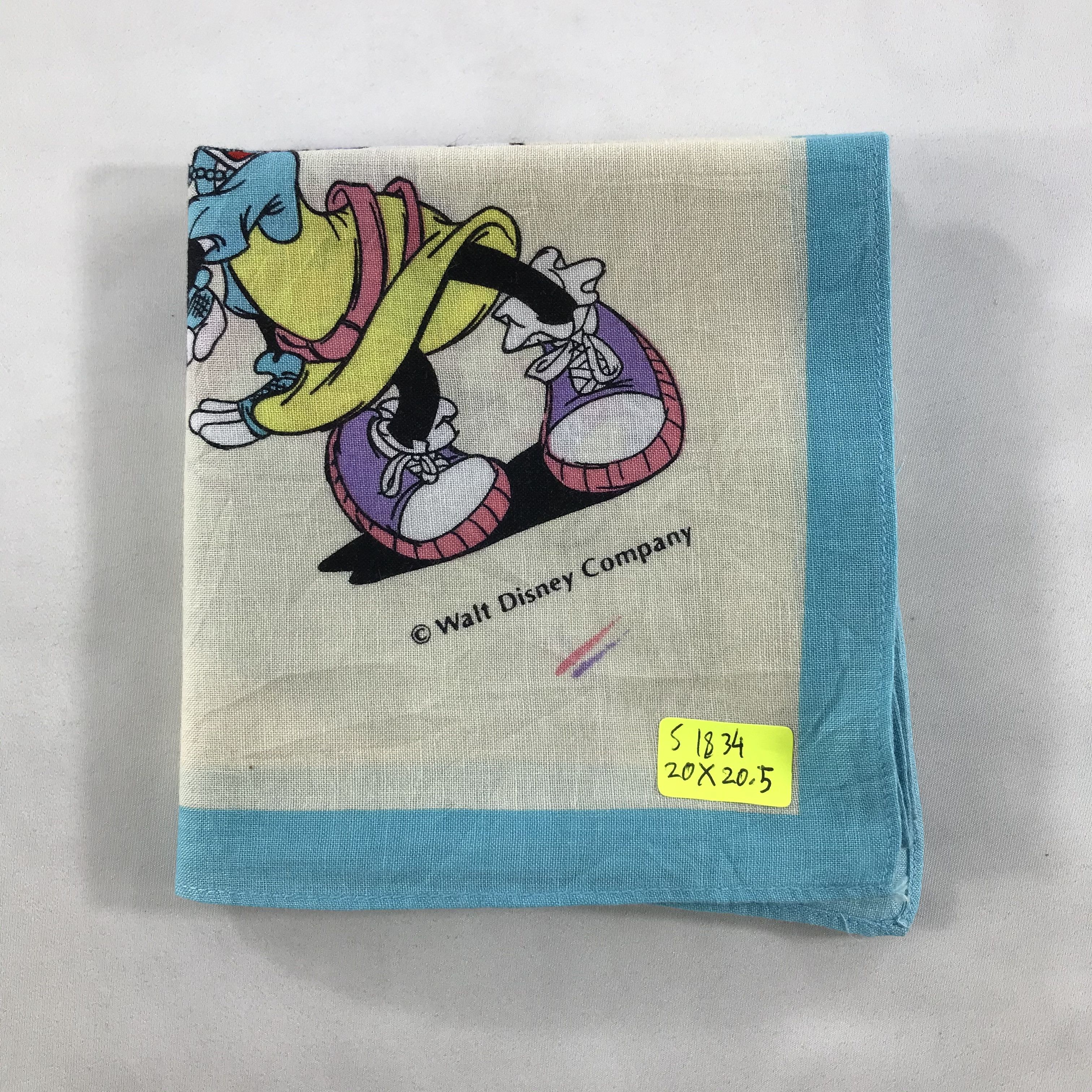 Disney × Vintage Disney Bandana / Handkerchief / Neckerchief - S1834 Size ONE SIZE - 5 Thumbnail