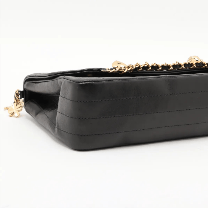Chanel Chocolate Bar Lambskin Charm Chain Shoulder Bag Size ONE SIZE - 4 Thumbnail