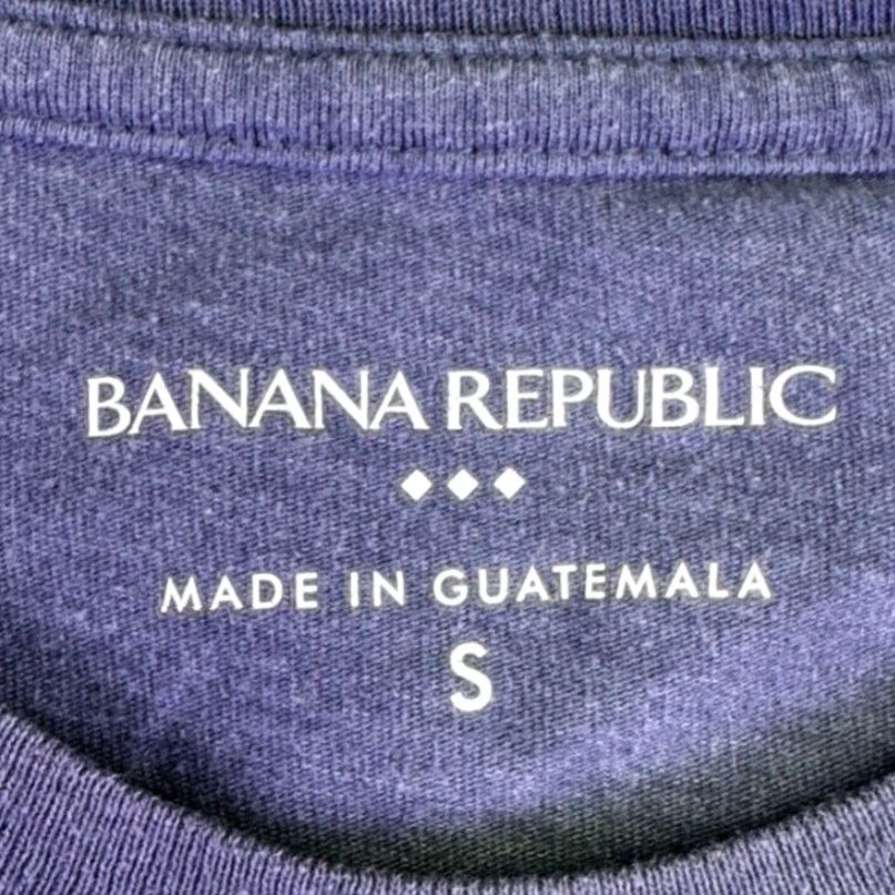 Banana Republic VINTAGE Banana Republic Shirt Men S Navy Blue Graphic T-Shirt Spring 78 Sun Boat Size US S / EU 44-46 / 1 - 5 Thumbnail
