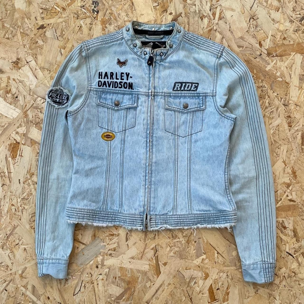 Harley Davidson × Vintage Vintage Harley Davidson Womens Jacket Size S / US 4 / IT 40 - 1 Thumbnail