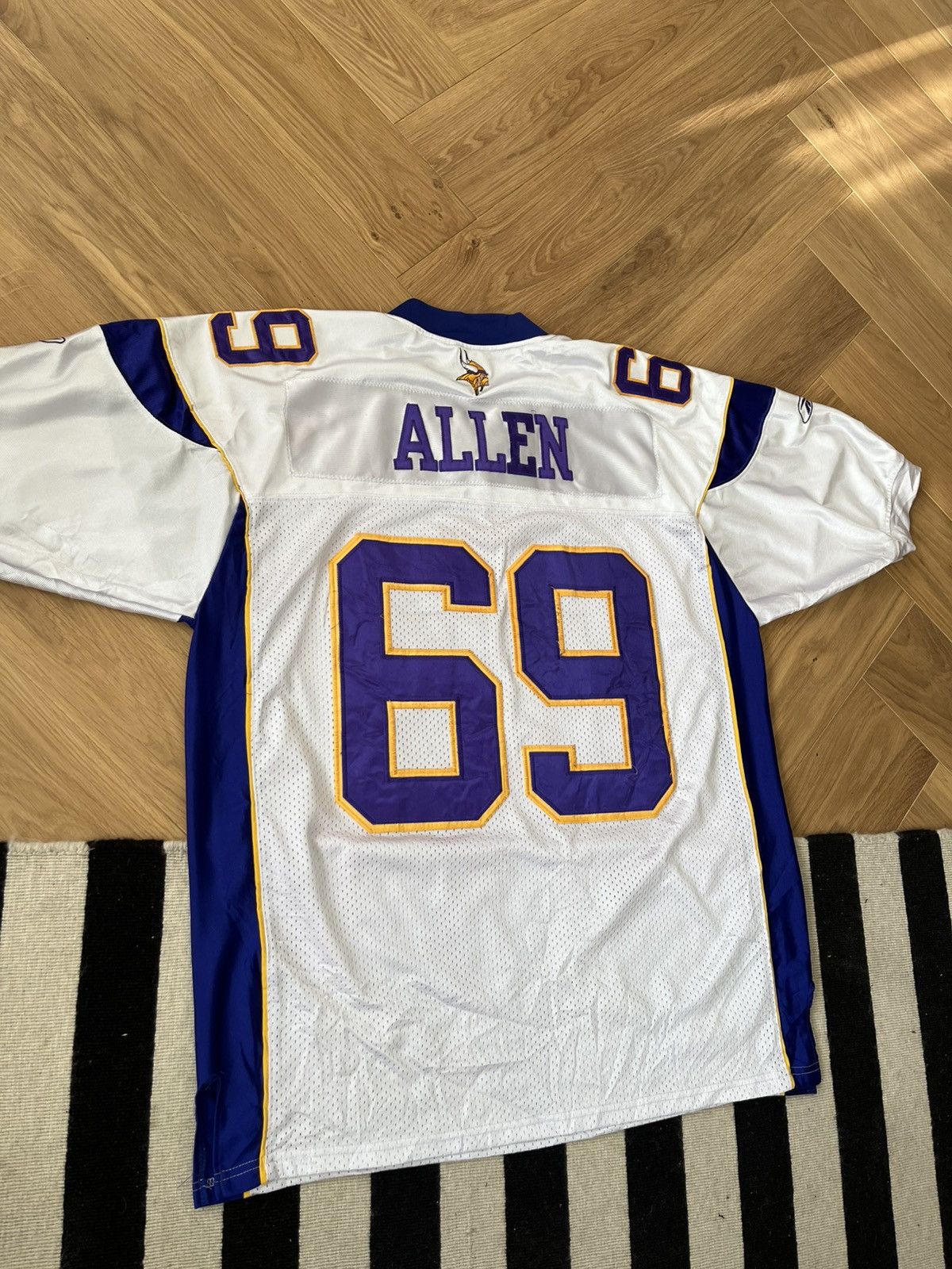 Reebok Vintage Minnesota Vikings #69 Jared Allen Reebok On-Field Size US XXL / EU 58 / 5 - 8 Thumbnail