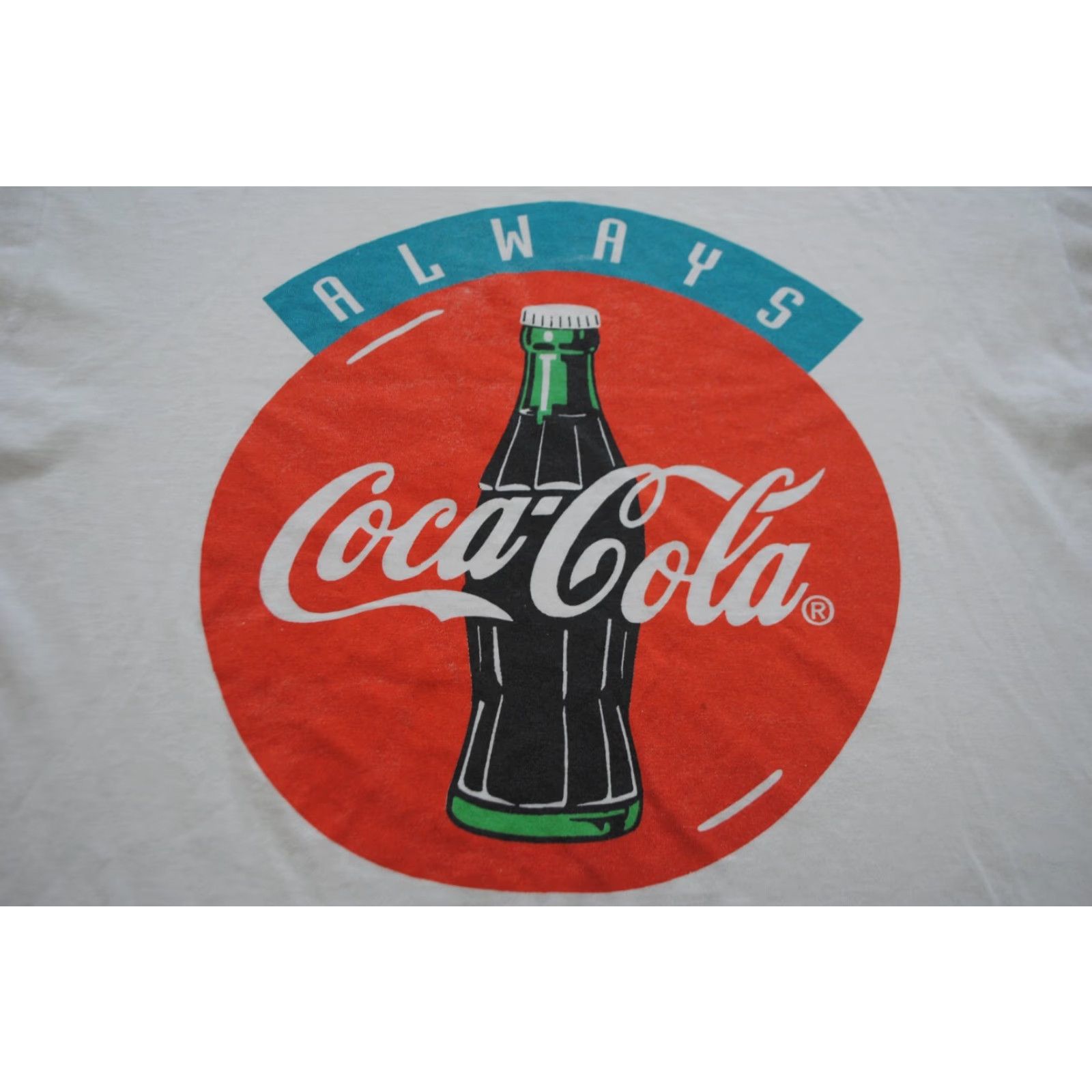 Fruit Of The Loom VINTAGE Fruit of the Loom Coca-Cola Classic Coke Bottle T-SHIRT Gray MEN'S XL Shirt Size US XL / EU 56 / 4 - 2 Thumbnail