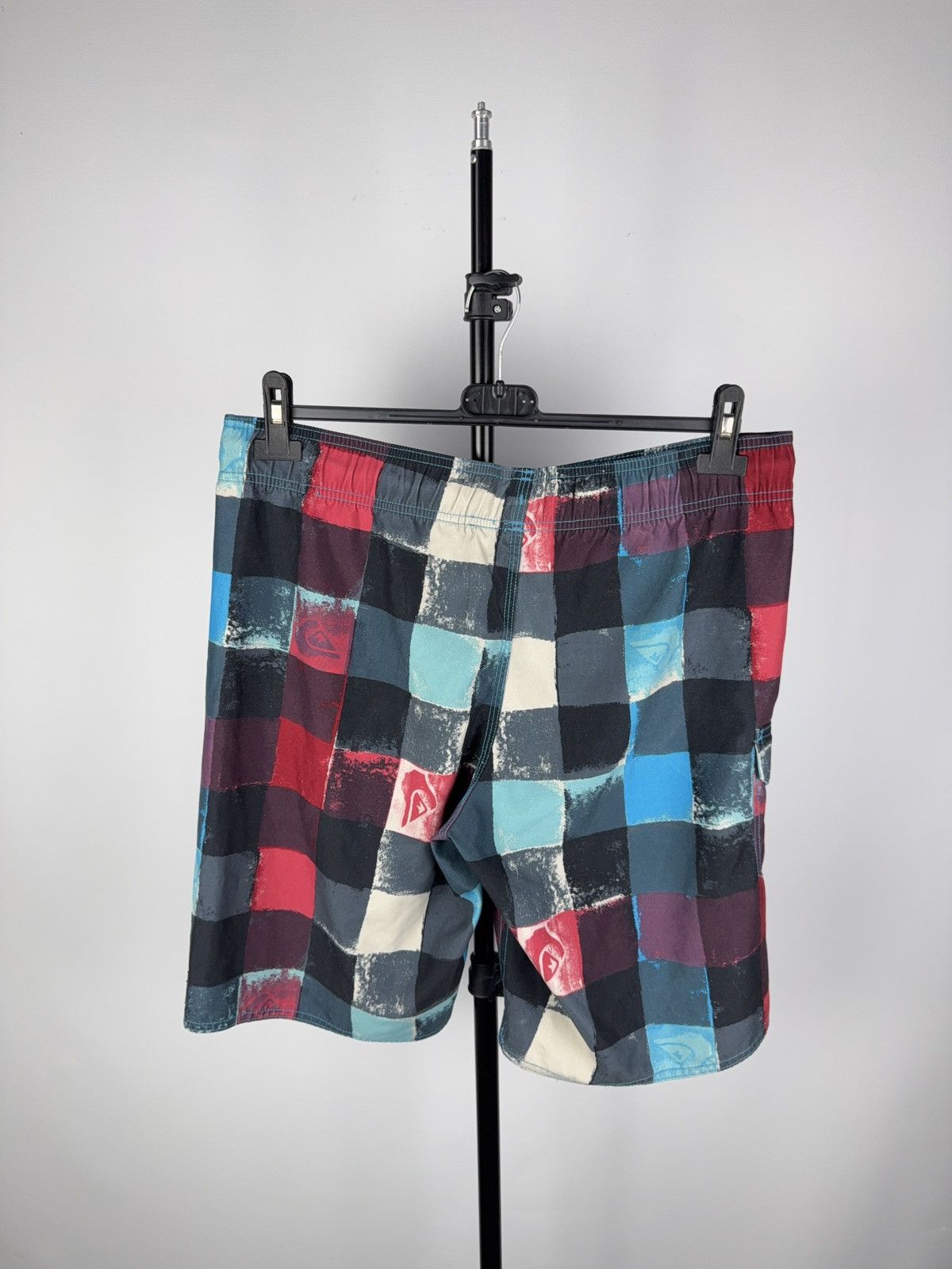 Quiksilver × Vintage Vintage 00s QUIKSILVER OVER PRINT Japanese Surf style Shorts Size US 30 / EU 46 - 4 Thumbnail