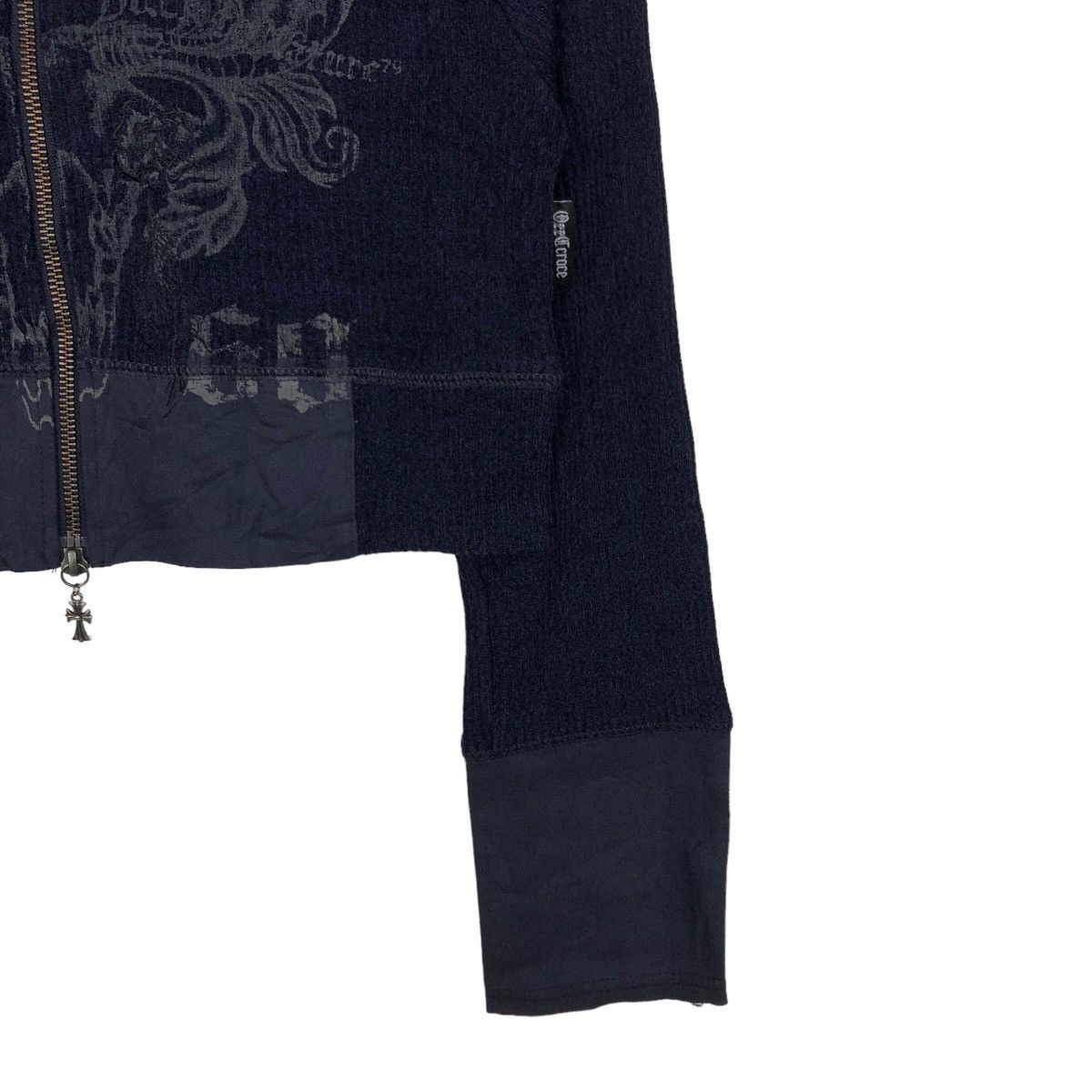 Japanese Brand 🔥RARE VINTAGE CROPPED JACKET JAPAN INSPIRE CHROME HEARTS Size M / US 6-8 / IT 42-44 - 4 Thumbnail