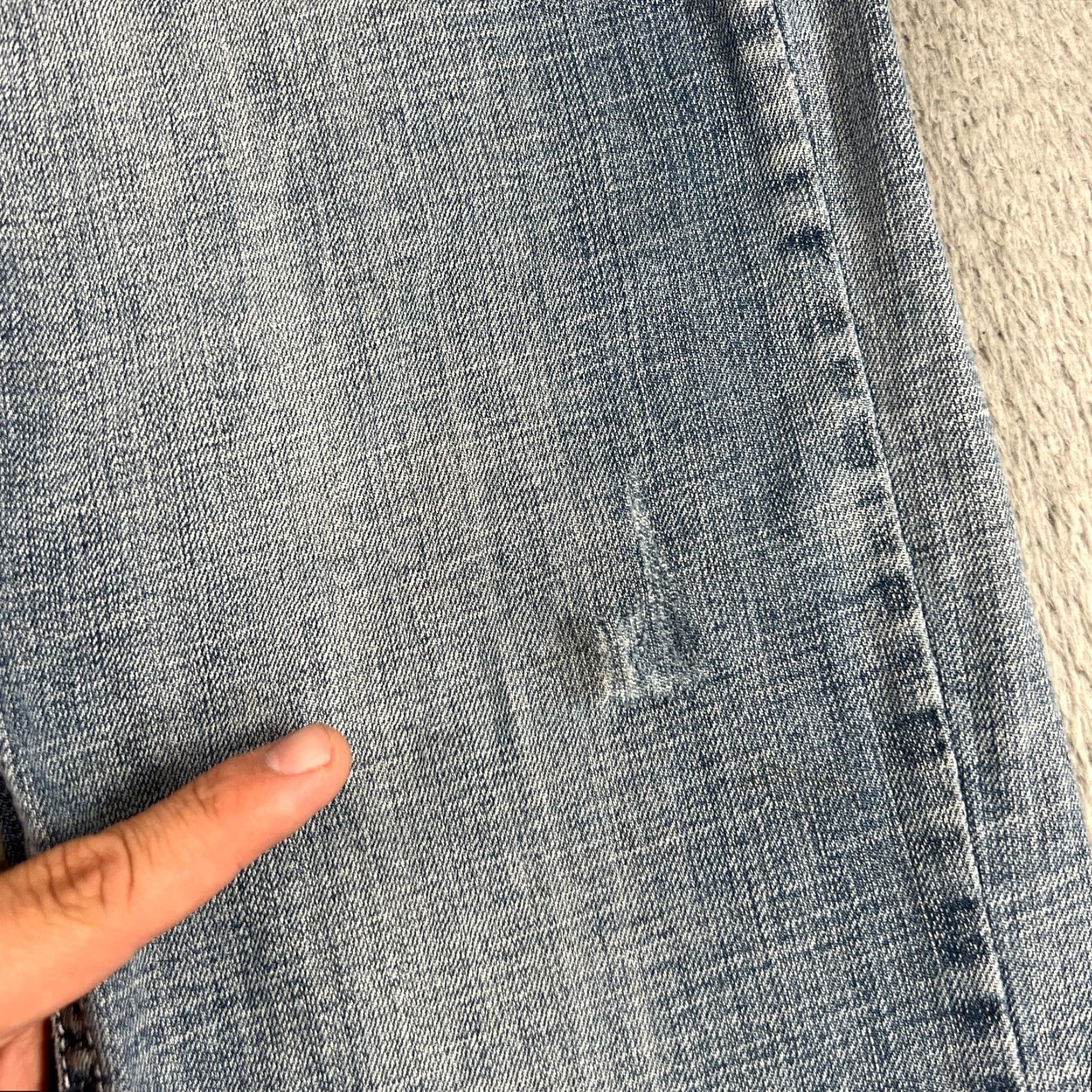 Denime VINTAGE Axel Jeans Mens 31x29 Bootcut Light Wash Denim Western Casual Trousers Size US 31 - 3 Thumbnail