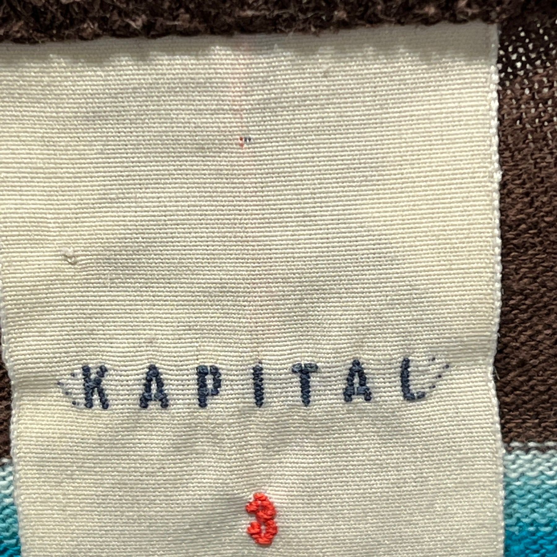Kapital Mesoamerican Ethnic Raglan Long Sleeve Tee Size US L / EU 52-54 / 3 - 3 Thumbnail