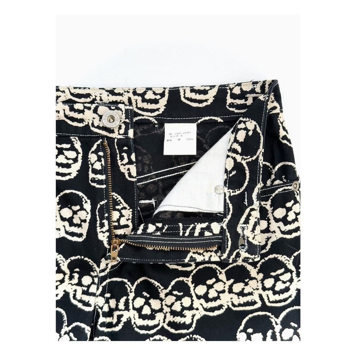 Hysteric Glamour Hysteric Glamour Skull Pants Size 27" / US 4 / IT 40 - 4 Thumbnail