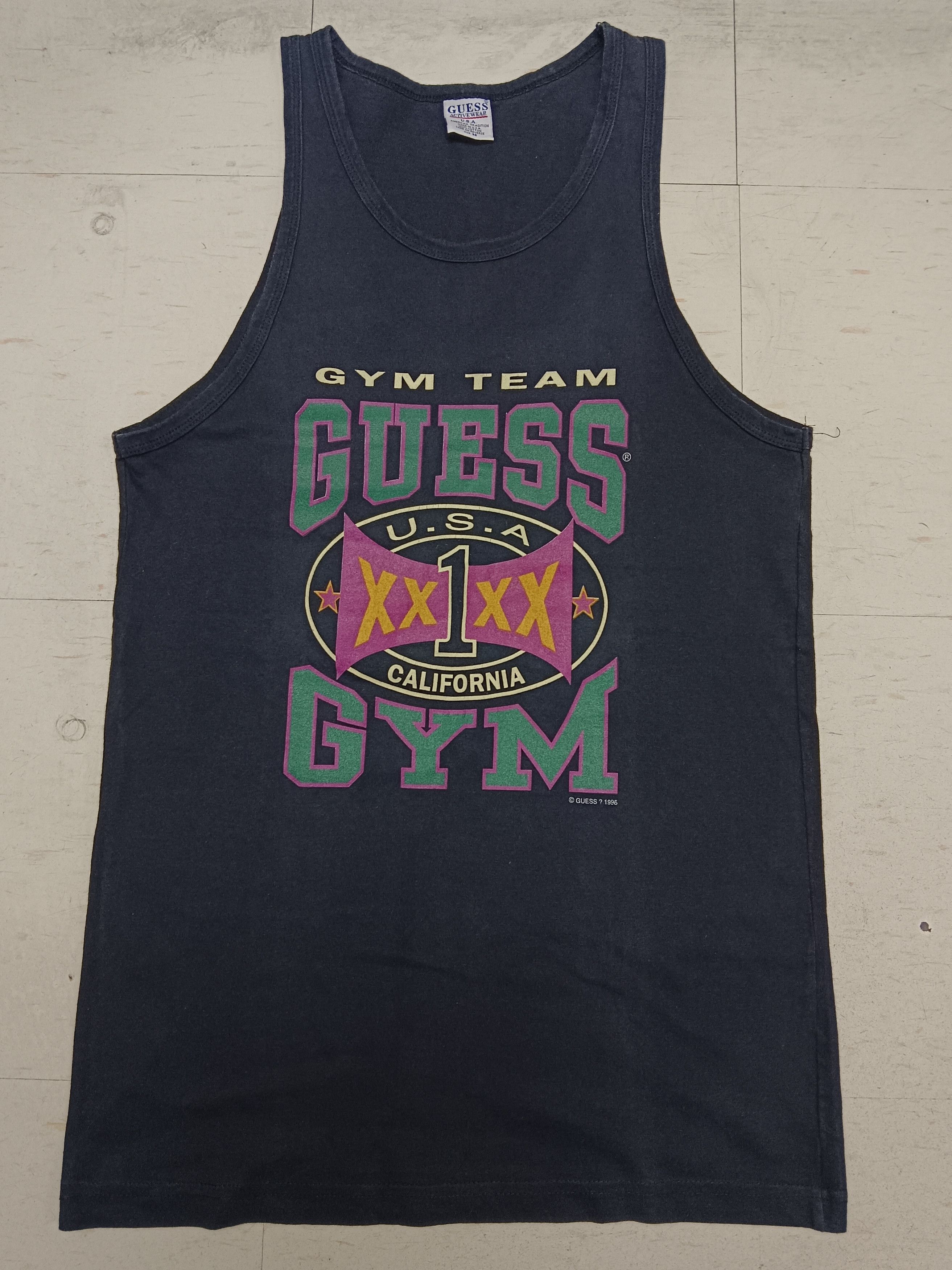 Guess × Vintage Guess singlet vintage Size US M / EU 48-50 / 2 - 2 Thumbnail