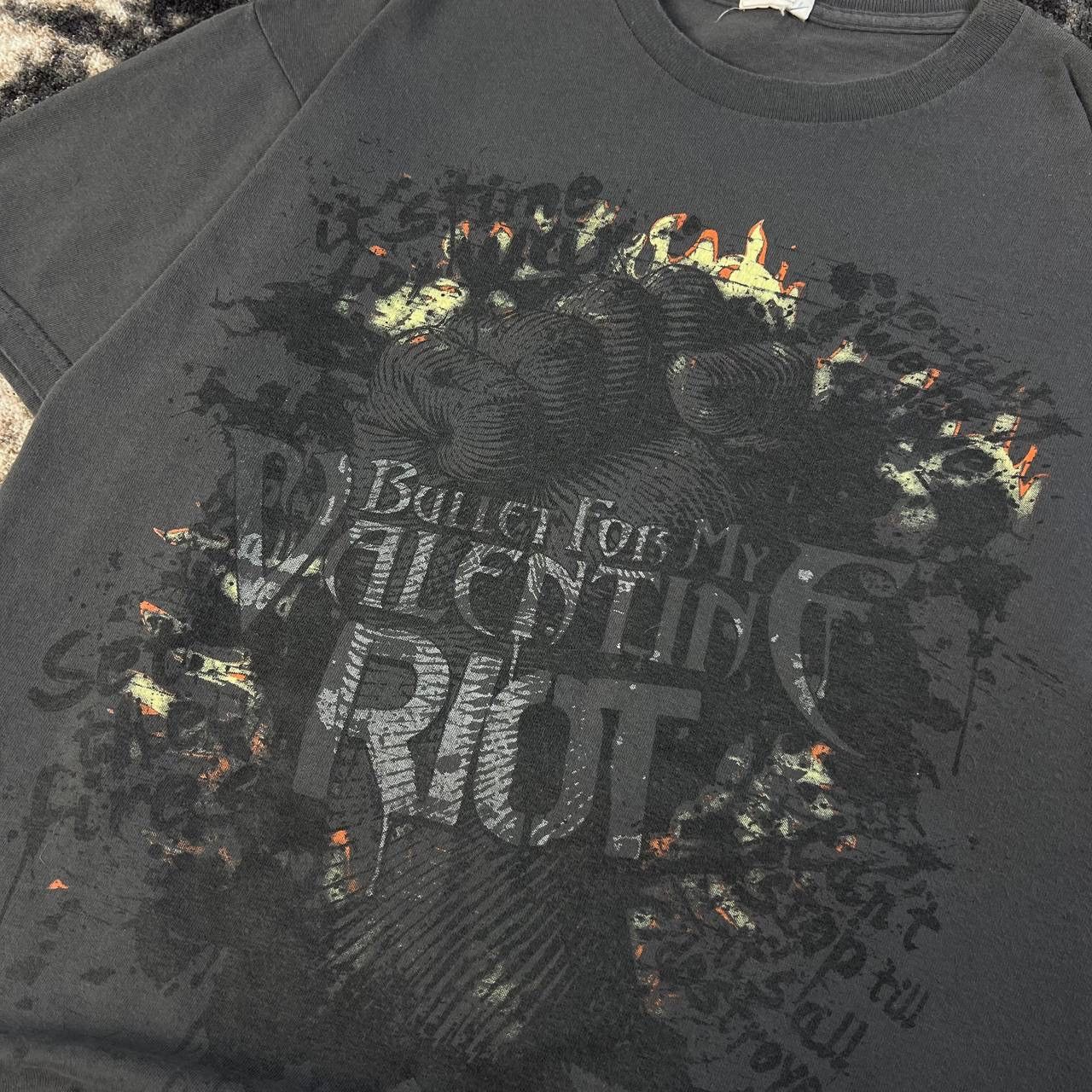 Band Tees Bullet For My Valentine Vintage Y2K Rock Band T-Shirt 1TS45 Size US M / EU 48-50 / 2 - 4 Thumbnail