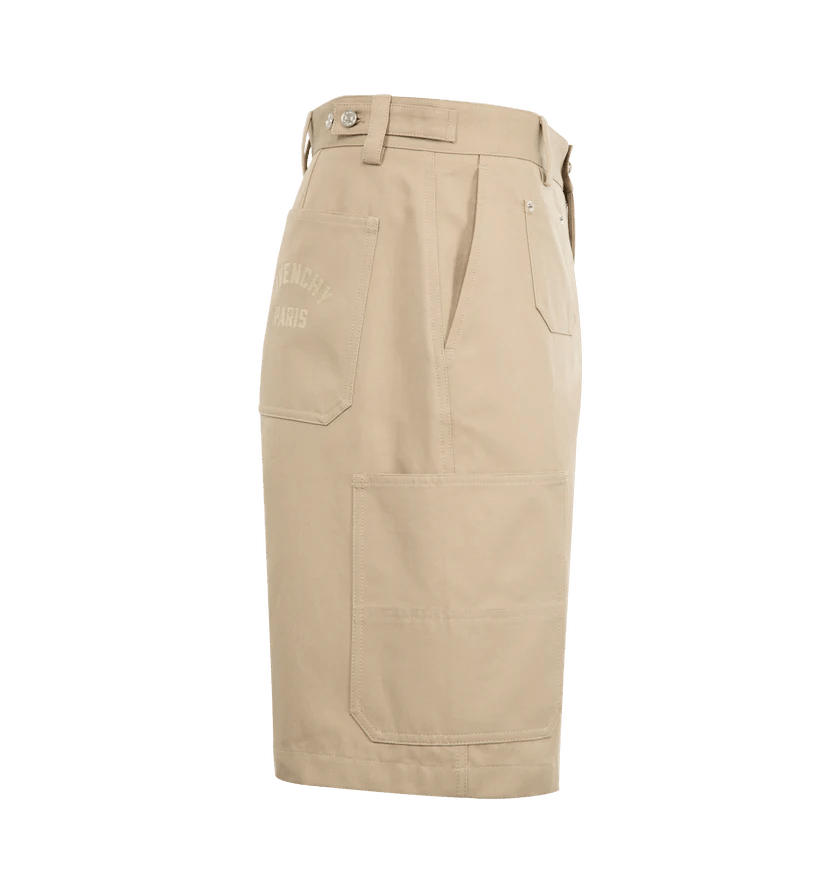 Givenchy o1h1sh11225 Long Short Patch Pockets in Beige Size US 32 / EU 48 - 3 Thumbnail