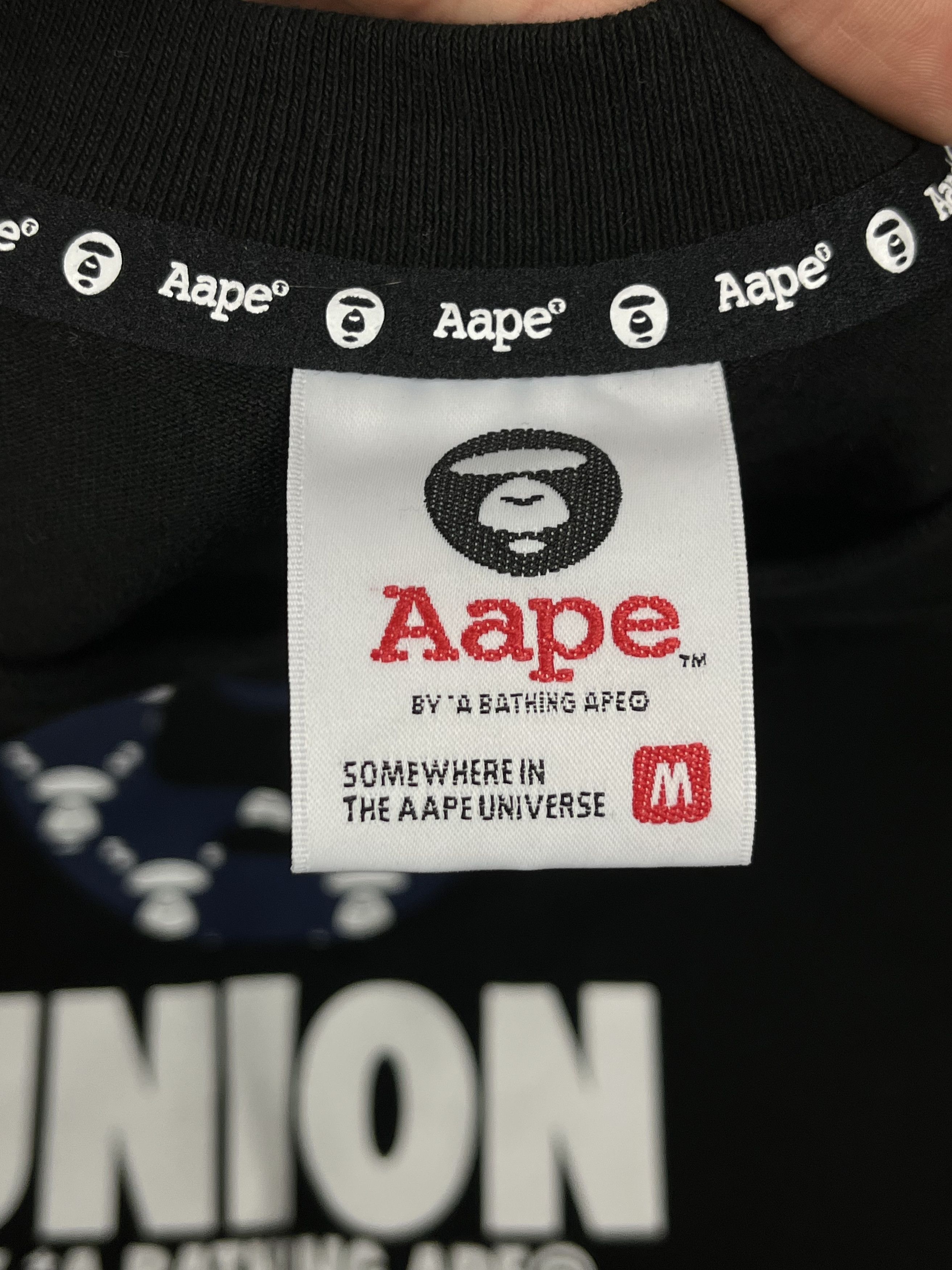 Aape × Bape Aape Union Tshirt Size US M / EU 48-50 / 2 - 5 Thumbnail