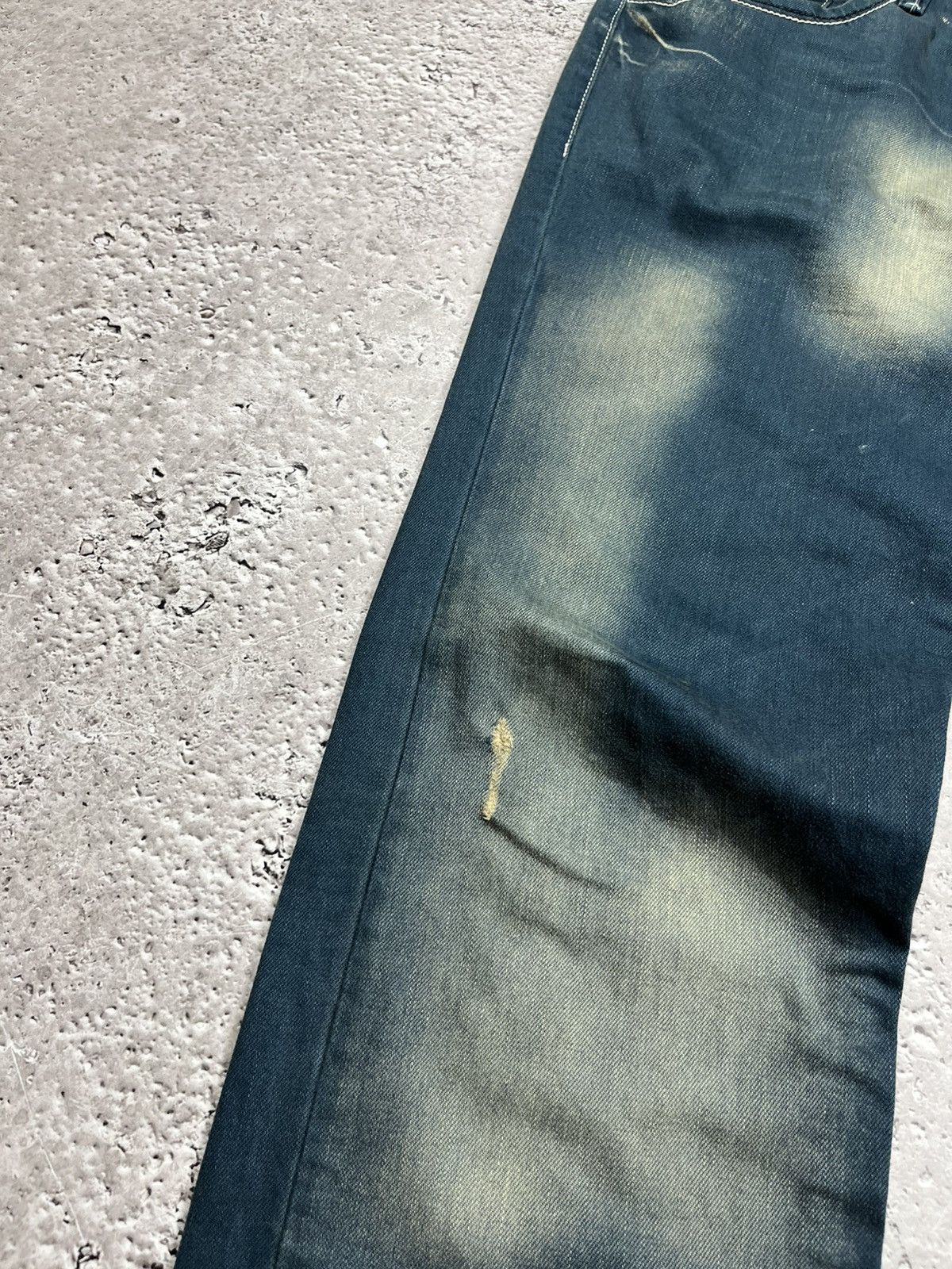 Armani Armani Jeans Size 36 Factory Faded Blue Denim Pants Size US 36 / EU 52 - 11 Thumbnail