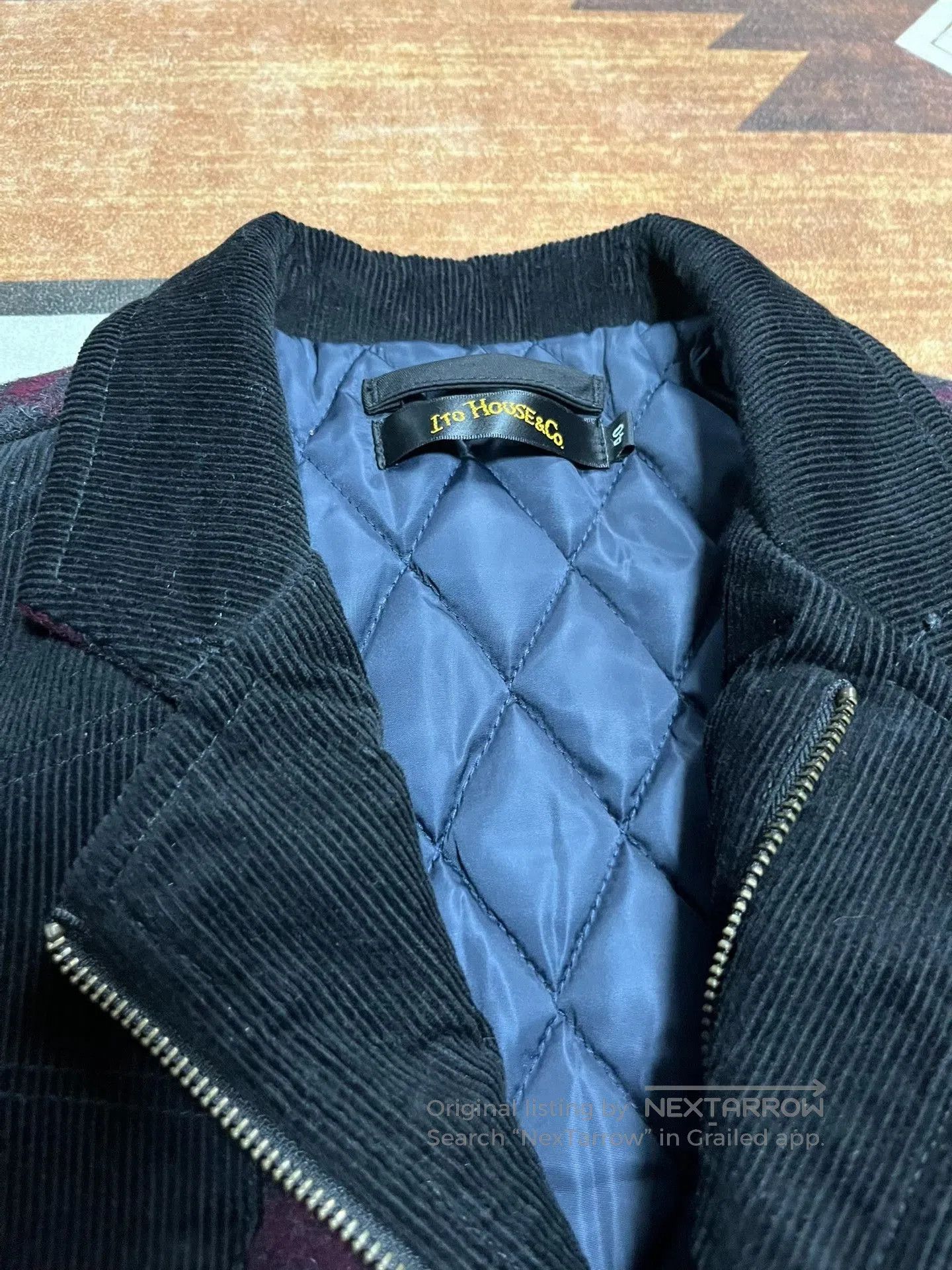 THE H.W.DOG&CO. OLD DOG 23OZ Heavyweight Plaid Wool Jacket. Size US XXS / EU 40 - 4 Thumbnail